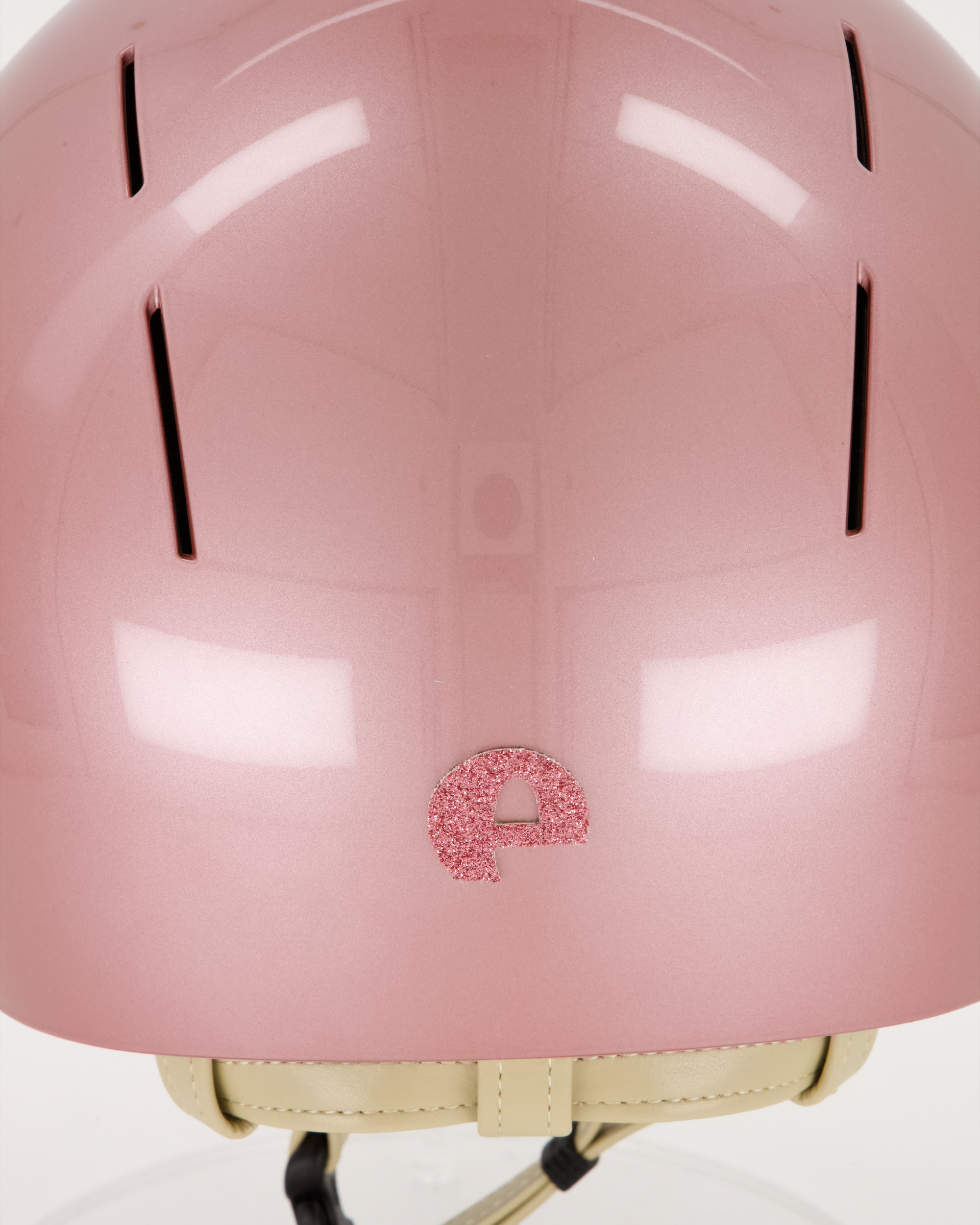 Reithelm Smart Nova Polish pink Polo Star mit beigem Kinnriemen