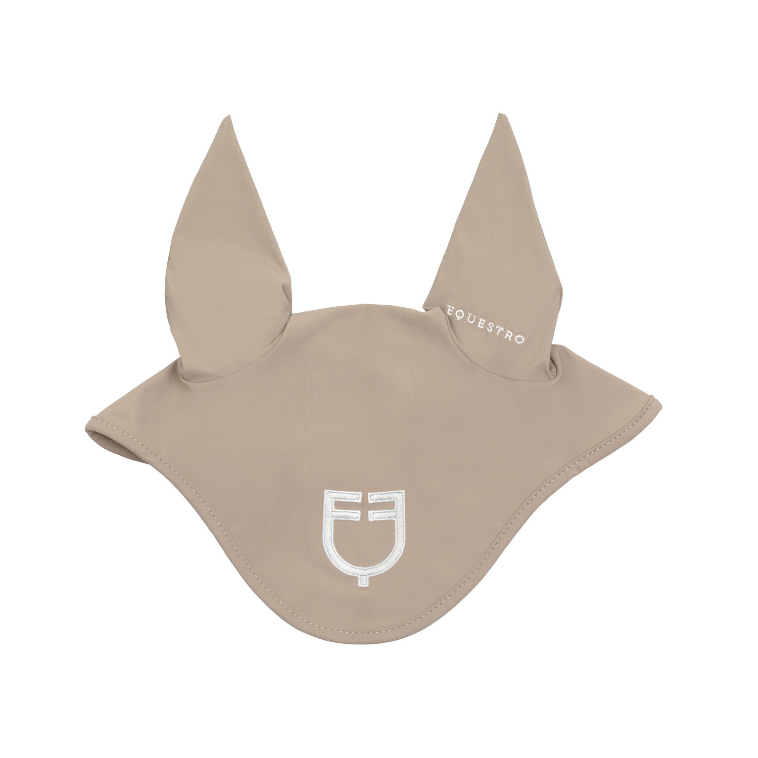 Fliegenhaube aus Funktionsgewebe mit kontrastierendem Logo