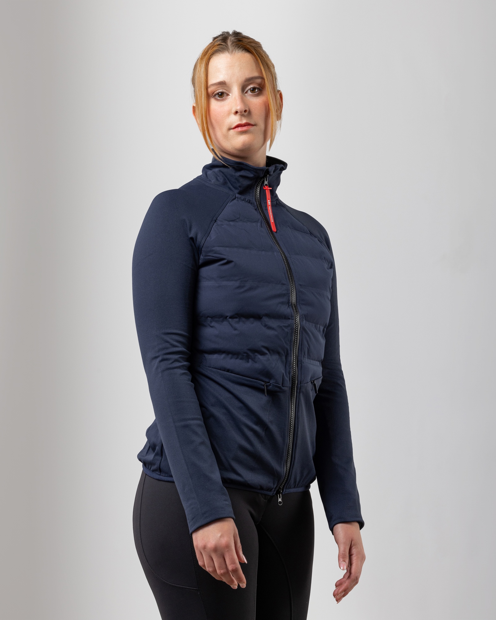Riding jacket ladies hybrid jersey