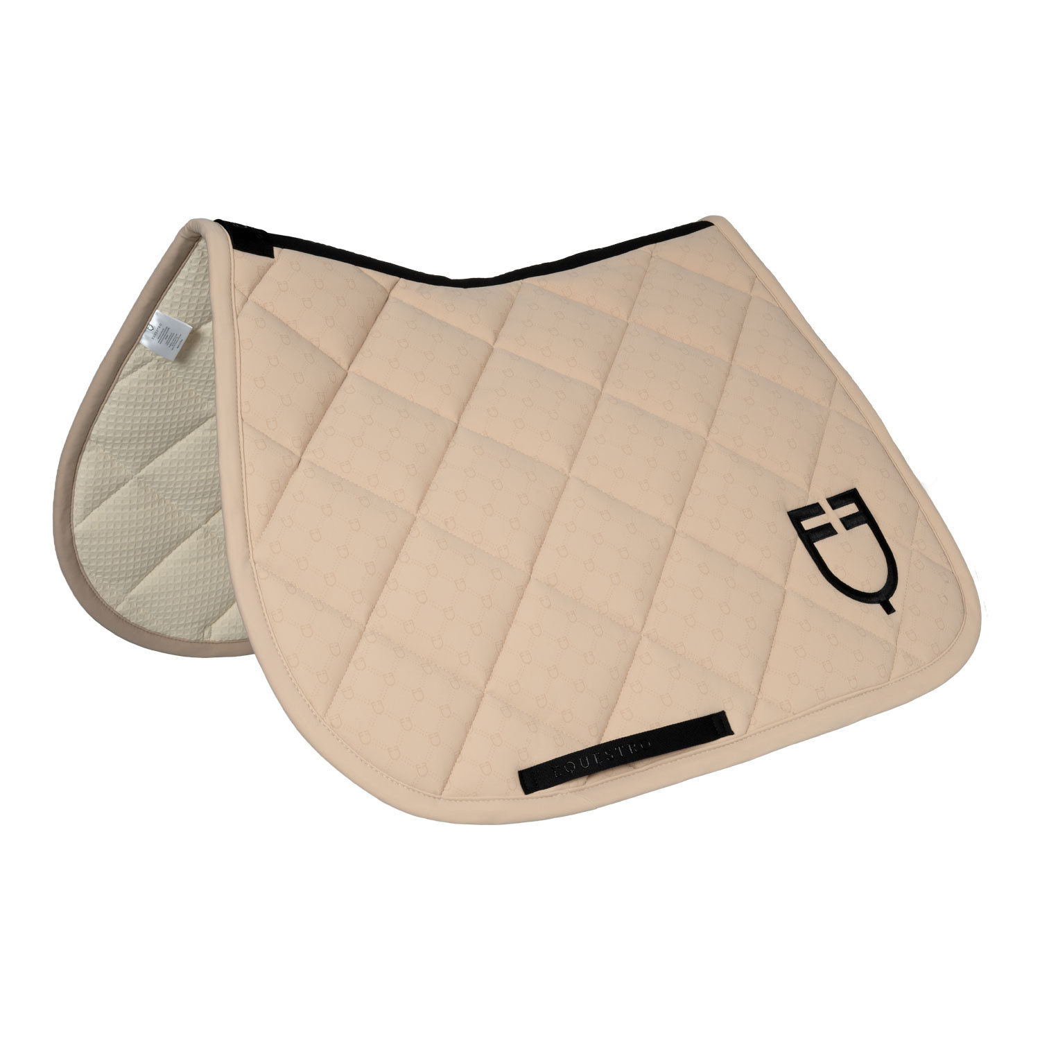 Springschabracke mit Monogramm-Print