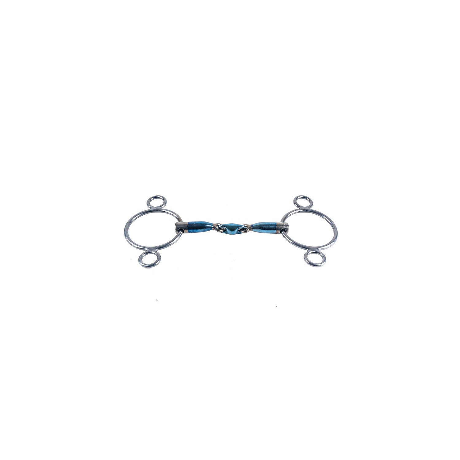 Sweet Iron 3 Ring eliptical-16 in blau