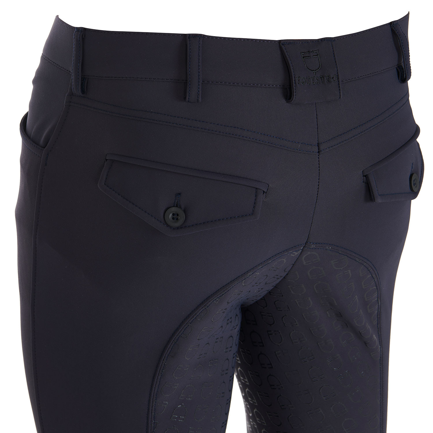 Herren-Reithose Slim Fit mit Vollbesatz