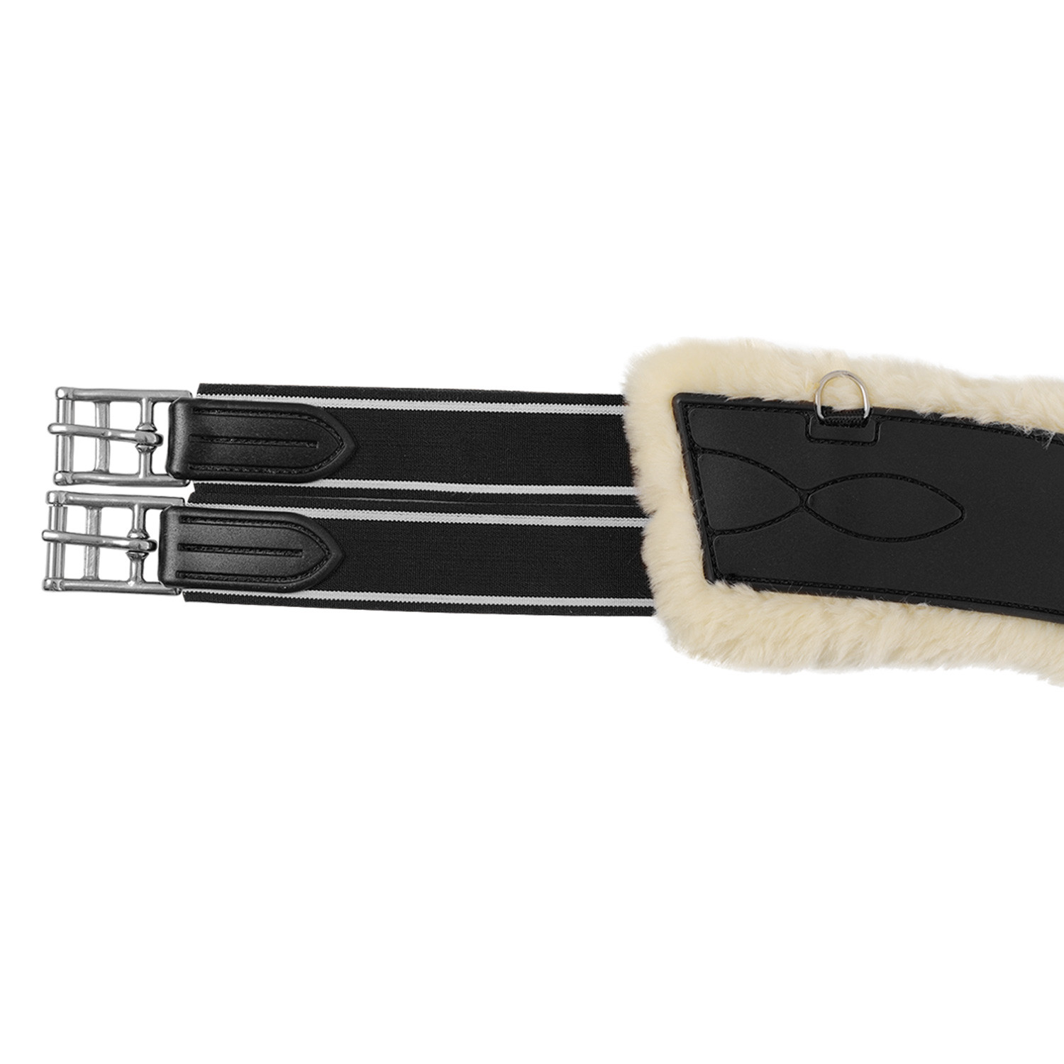 Spring-Sprunggurt Classic Gel PVC abnehmbares Kunstlammfell