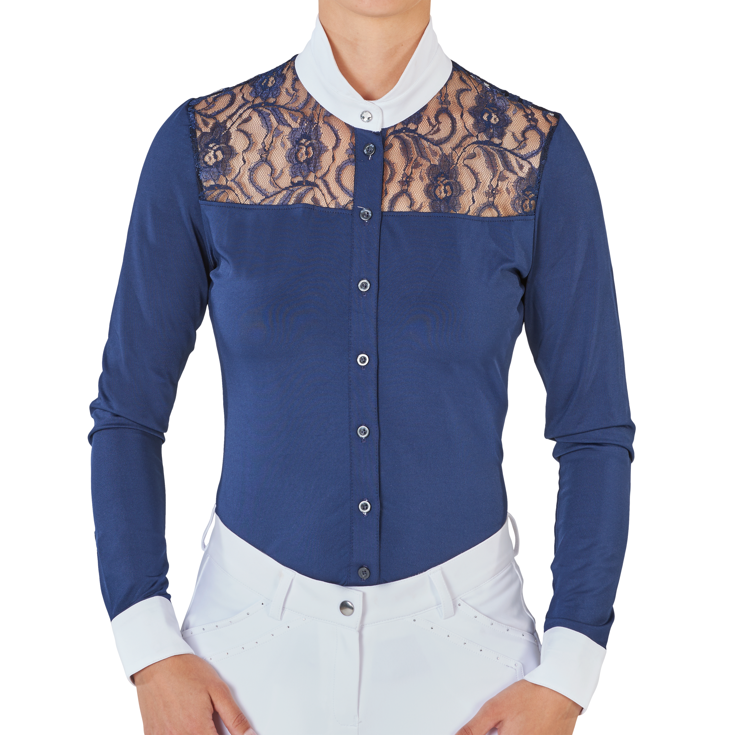 Shirt de concours dame Novara II à manches longues