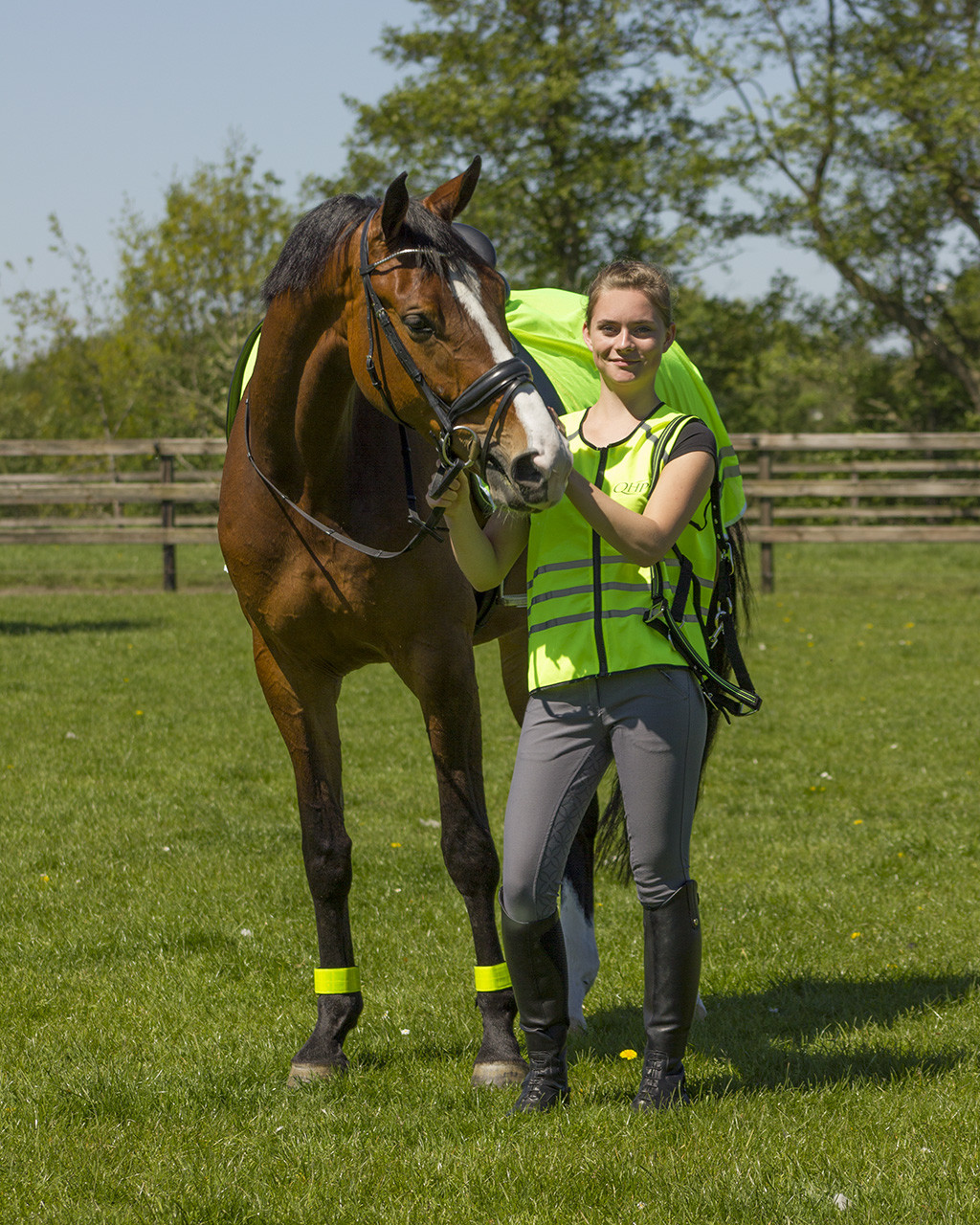 Riding rug Reflexions