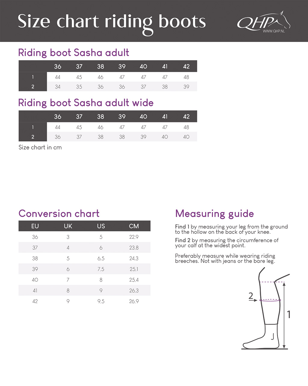 Riding boots Sasha Adult