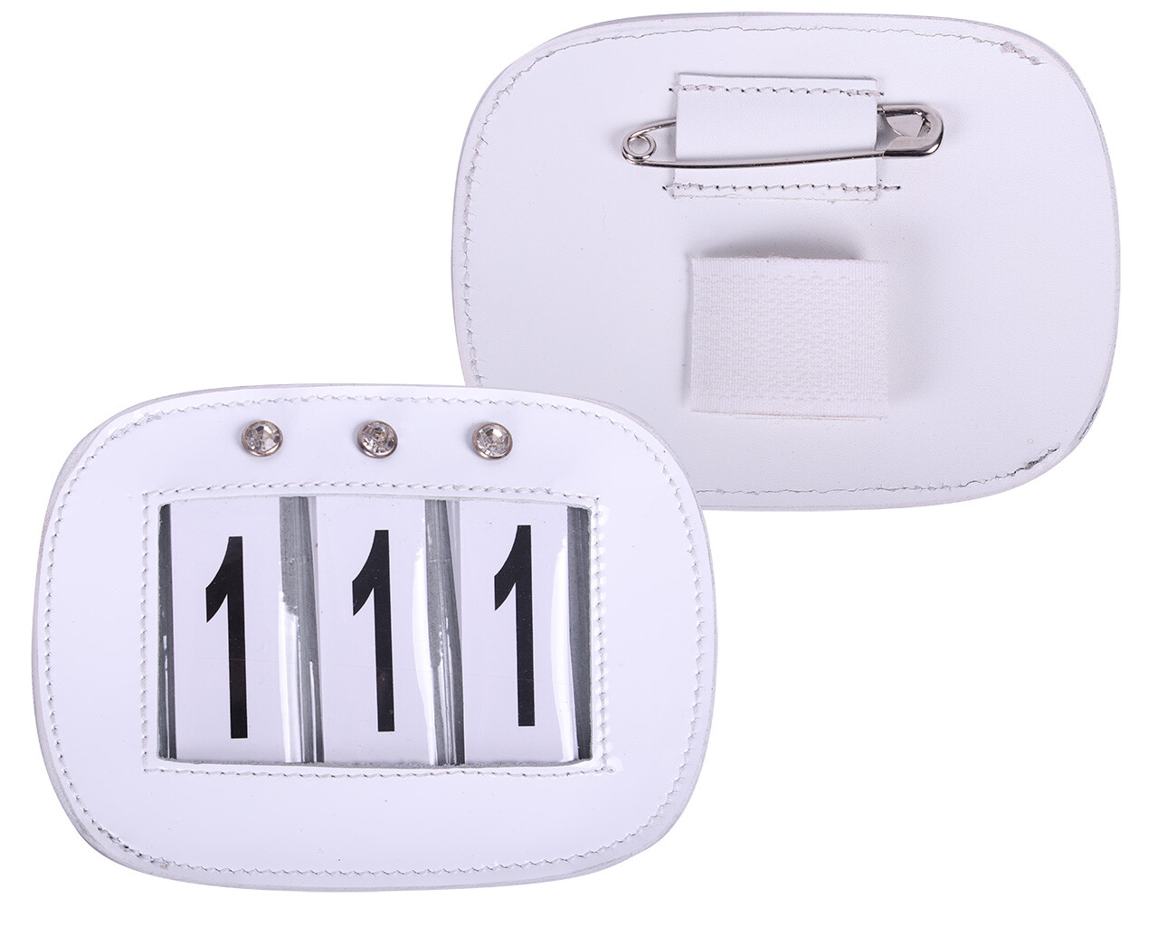 Race number holder (pack of 2)