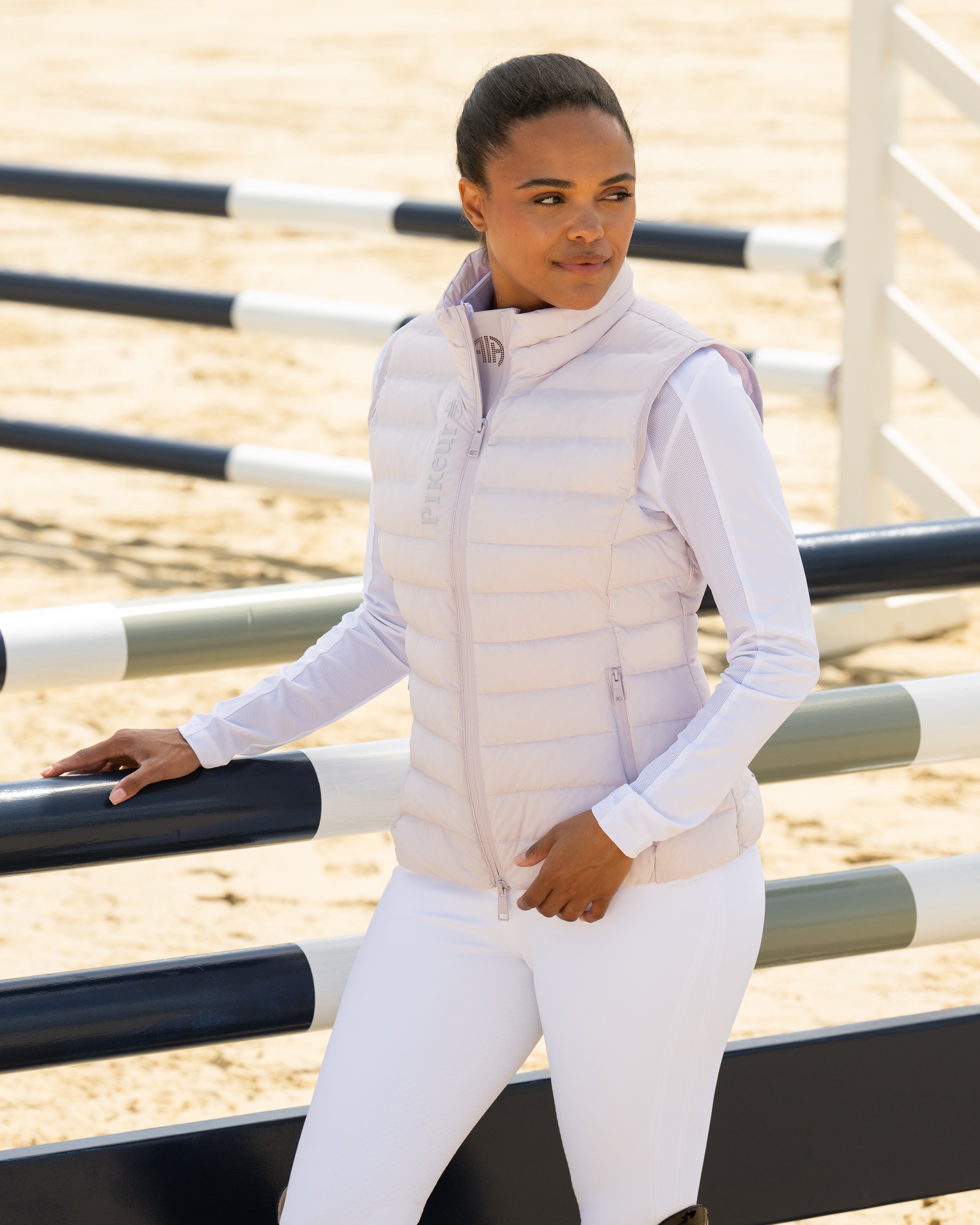Ladies quilted waistcoat 