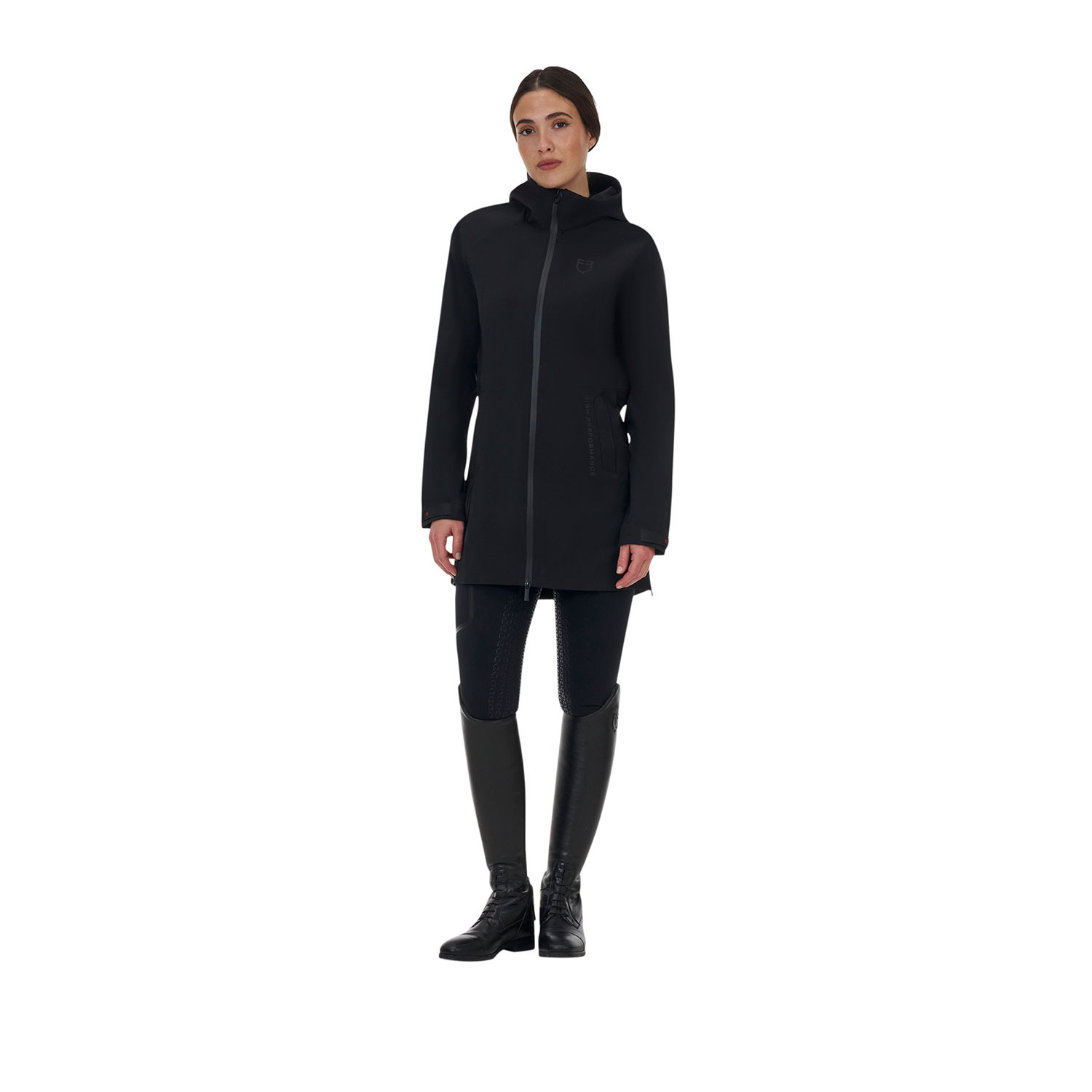 Ridertechnology Damen-Shelljacke wasserdicht lang