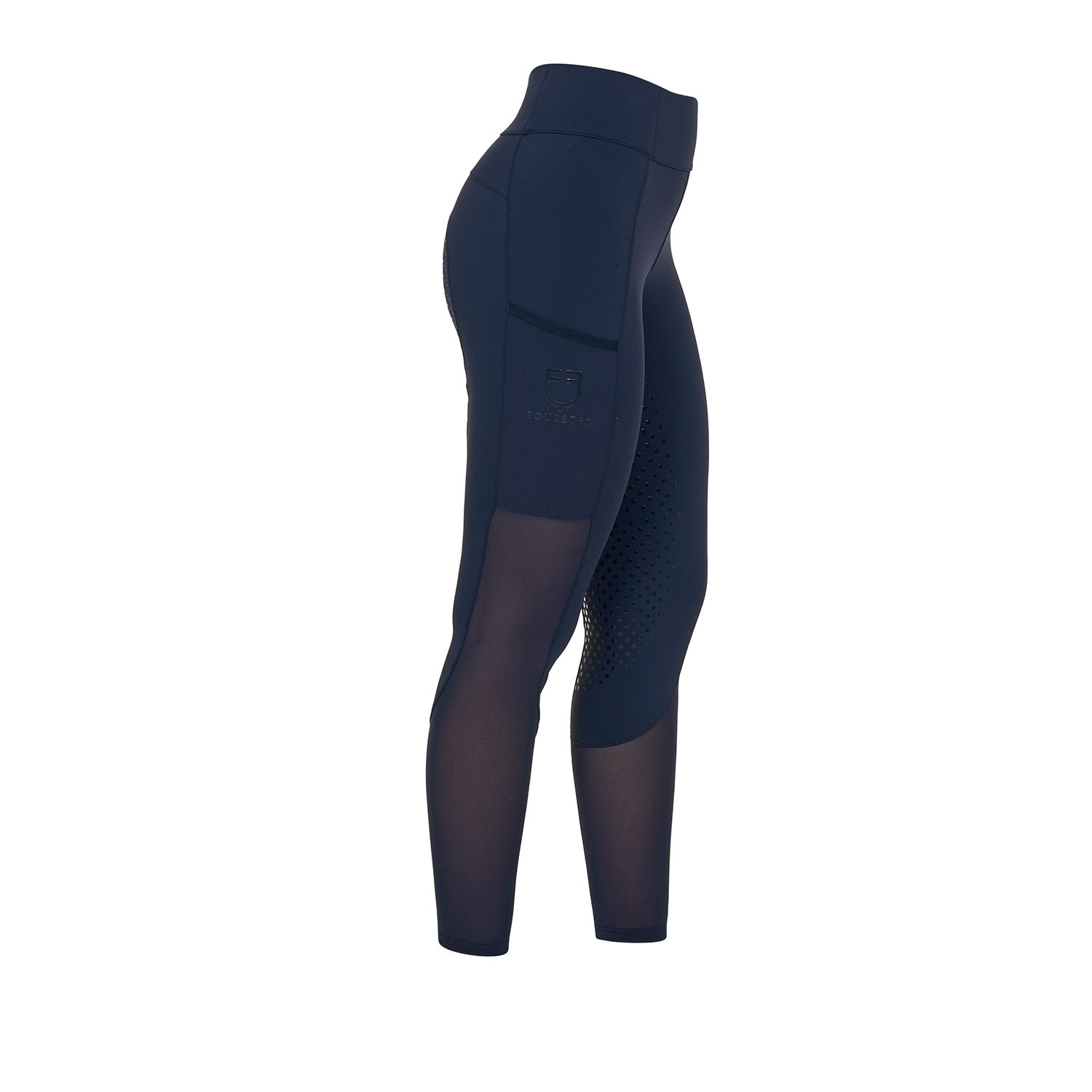 Full-Grip-Reithose für Damen mit perforierten Einsätzen