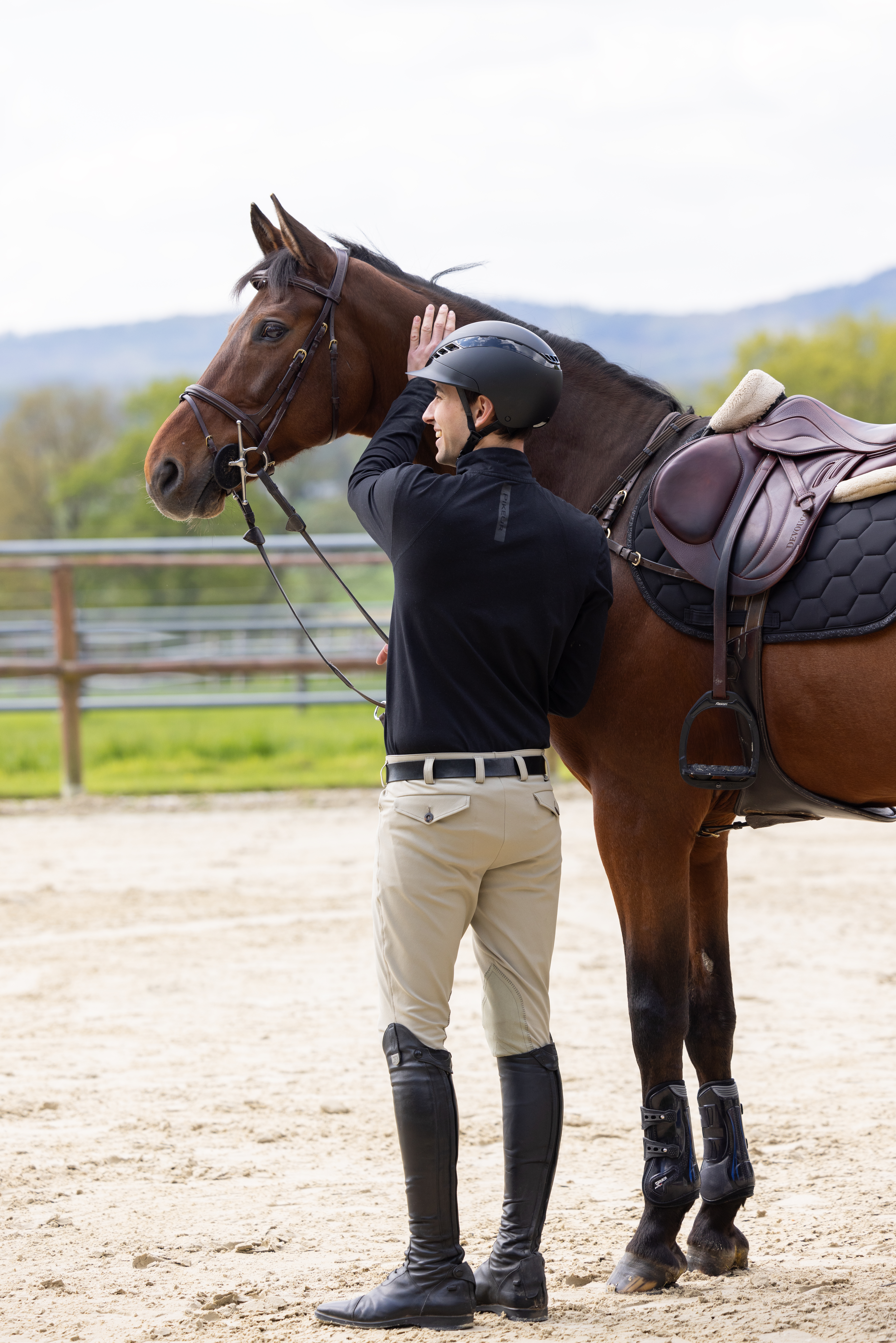 Reithose Herren Rodrigo McCrown Kniebesatz