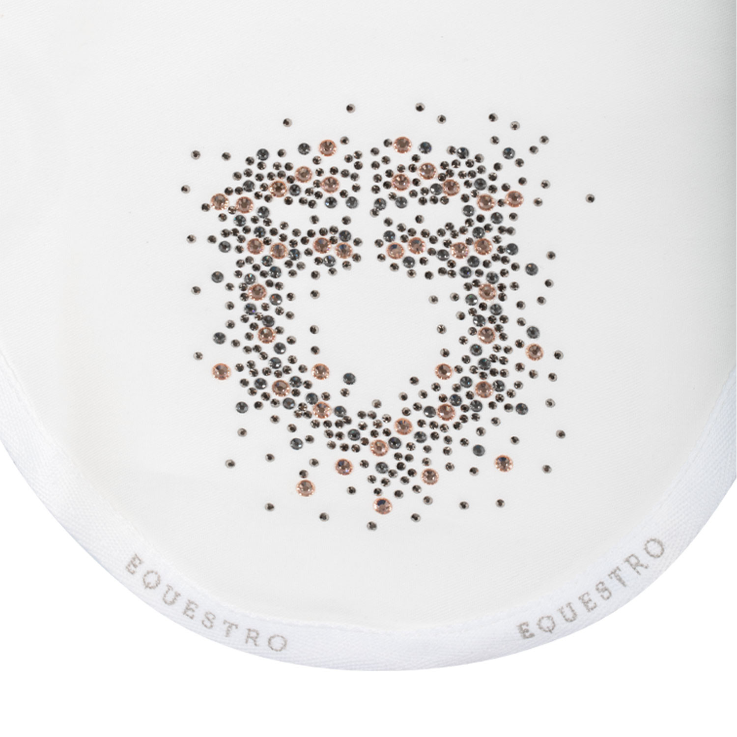 Fliegenhaube aus technischem Gewebe mit Glitzer-Logo