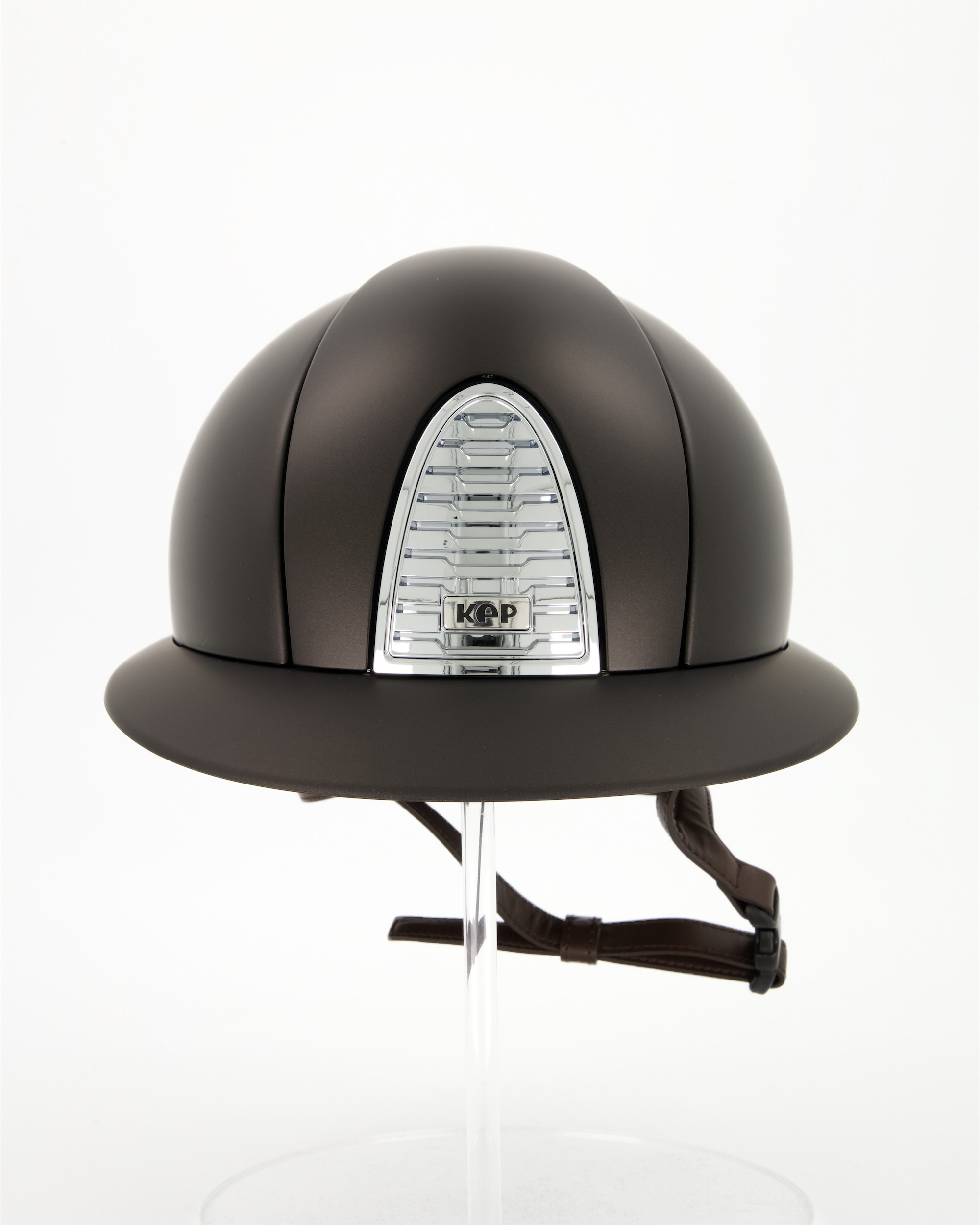 Riding helmet Cromo 2.0 Textile Polo Mirror Cromo in brown