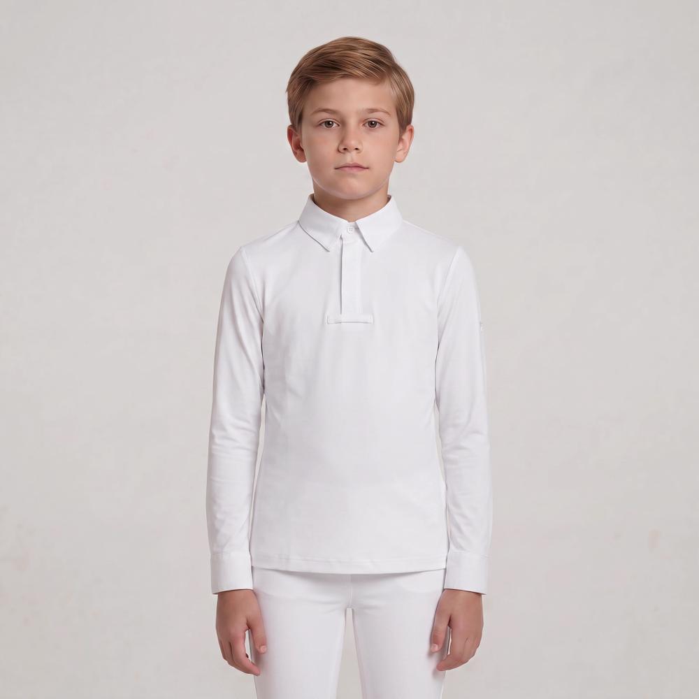 Turniershirt Classic Jungen langarm
