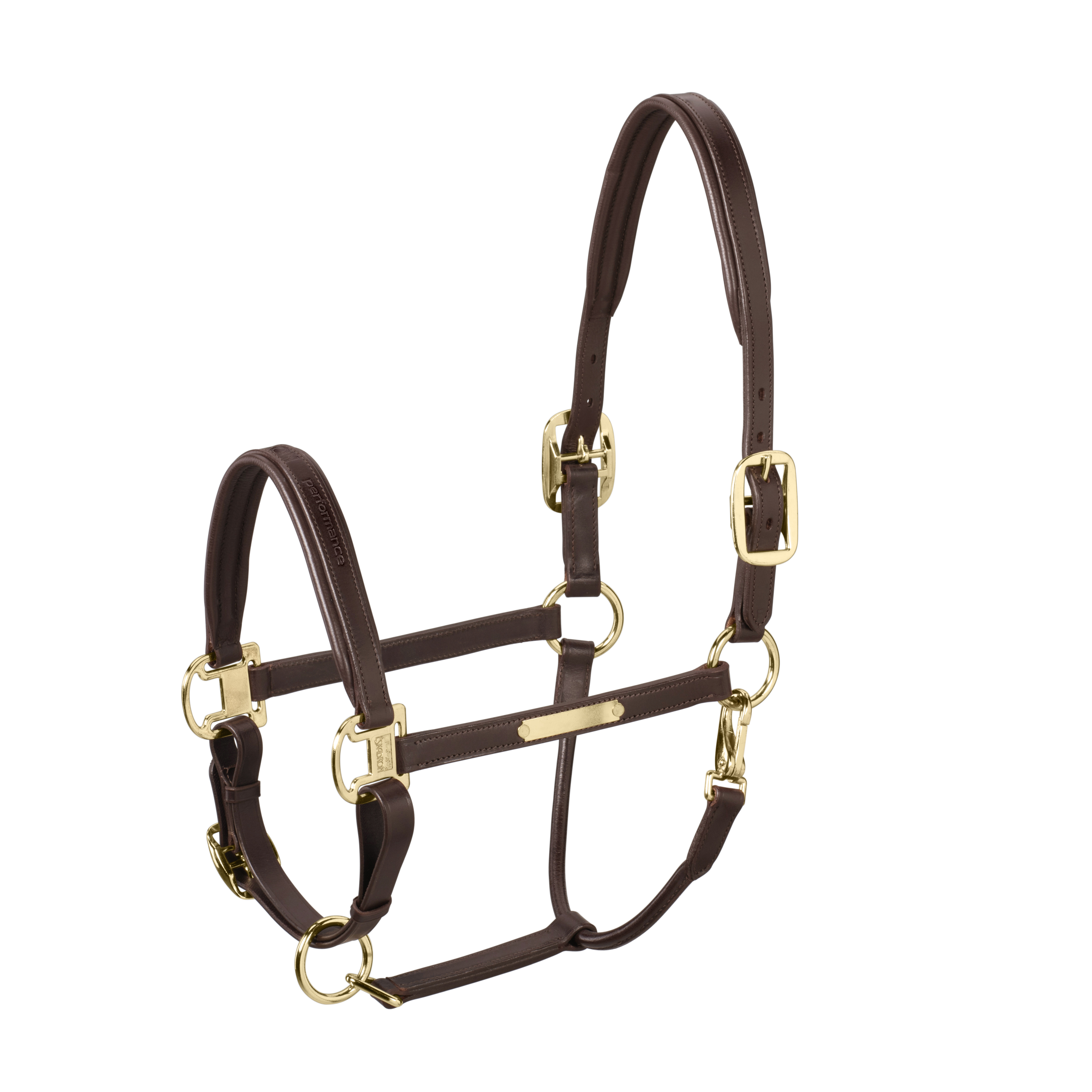 Leather halter Elegance