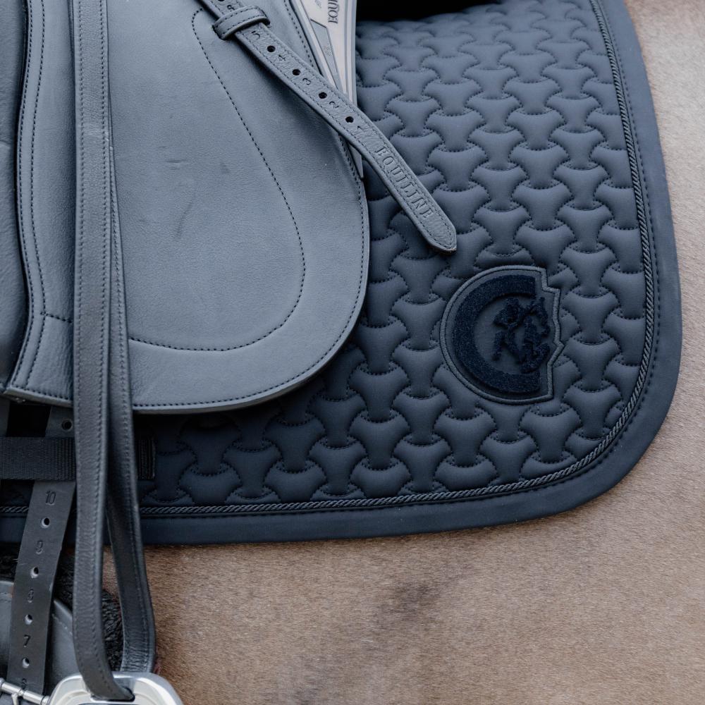 Schabracke Dressur Plaited 3D Logo