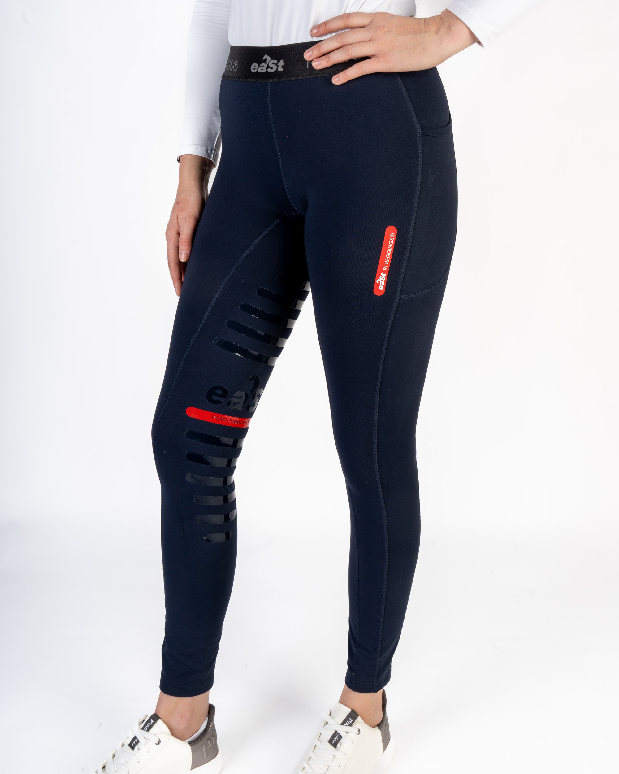 Ladies riding leggings Reggings® R1 Dressage with full grip