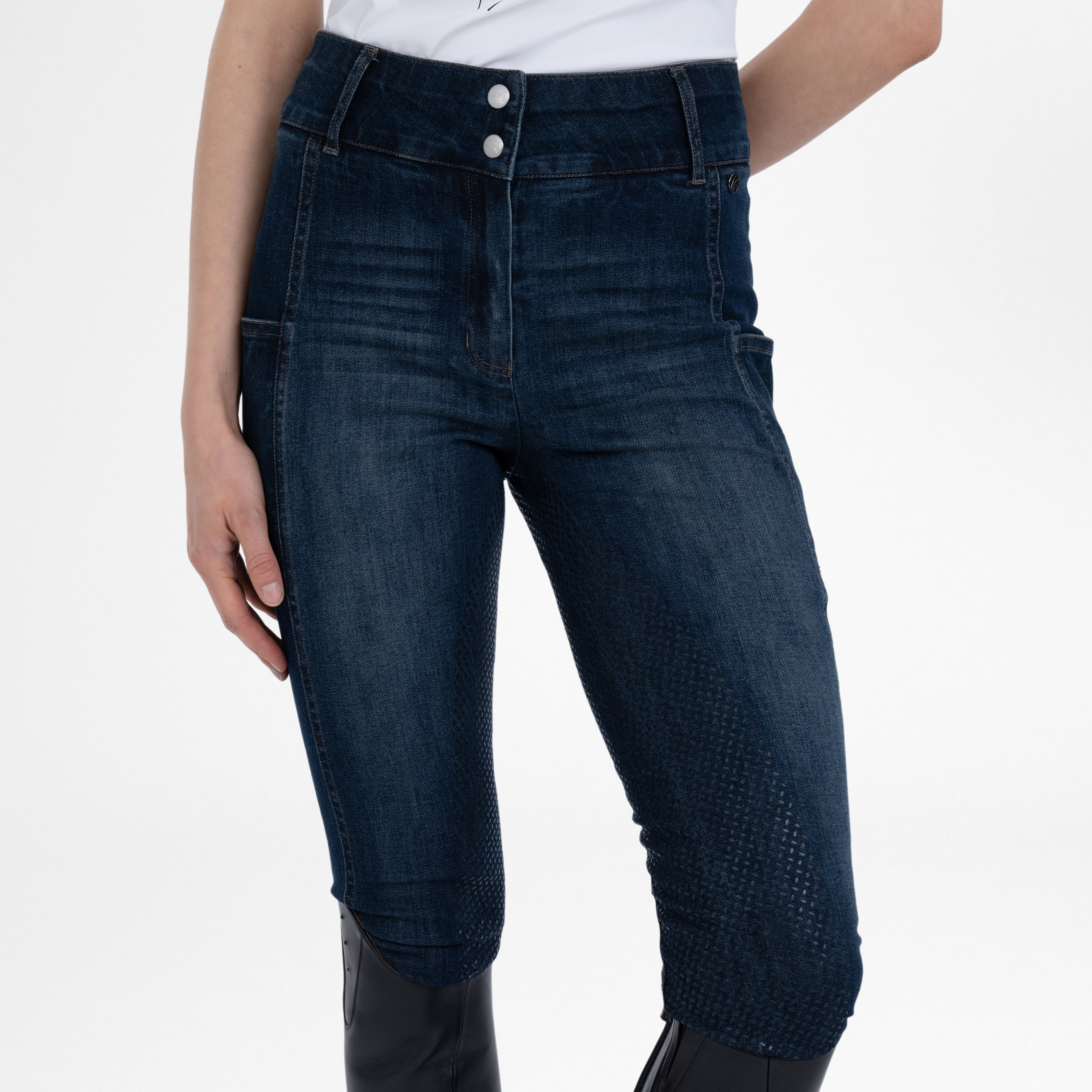 Reithose Classic Slim denim