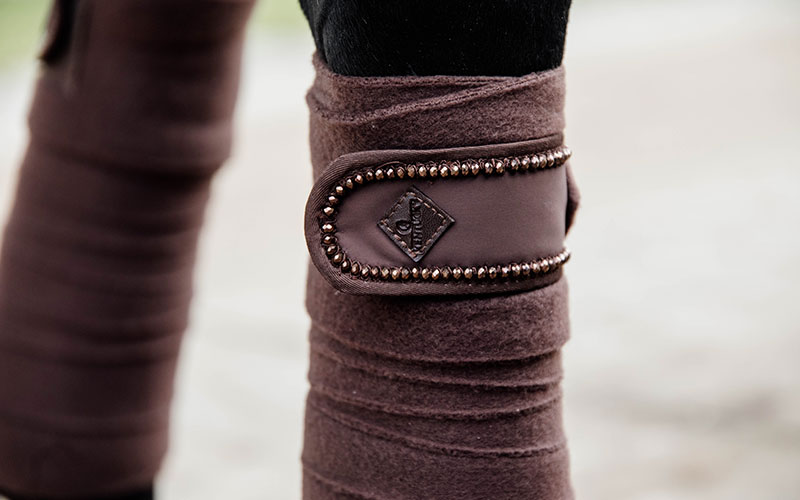 Bandagen Nahaufnahme einer Kentucky Pearls Bandage