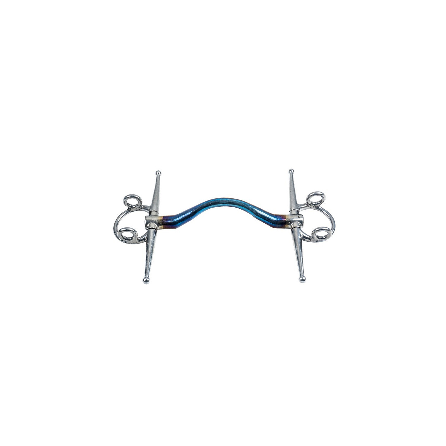 Sweet Iron volles Backenstück gag-mittel Zungenfreiheit-16 in blau
