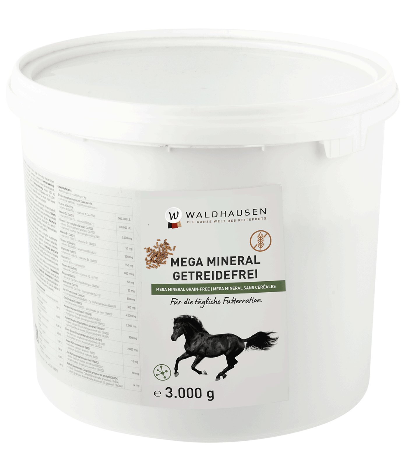 Mega Mineral sans céréales – Pour la ration alimentaire quotidienne, 3 kg