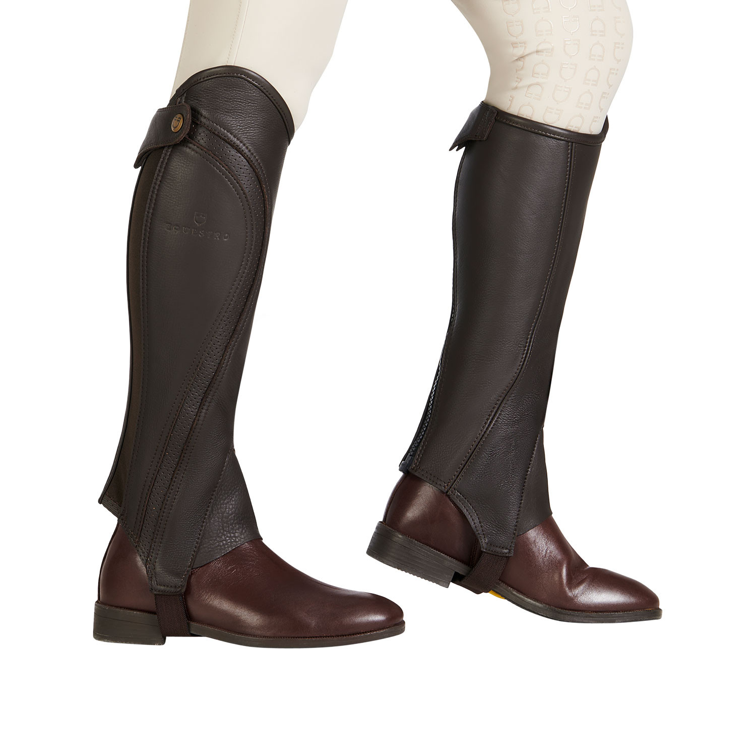 Unisex-Gamaschen aus perforiertem Leder, maximaler Komfort