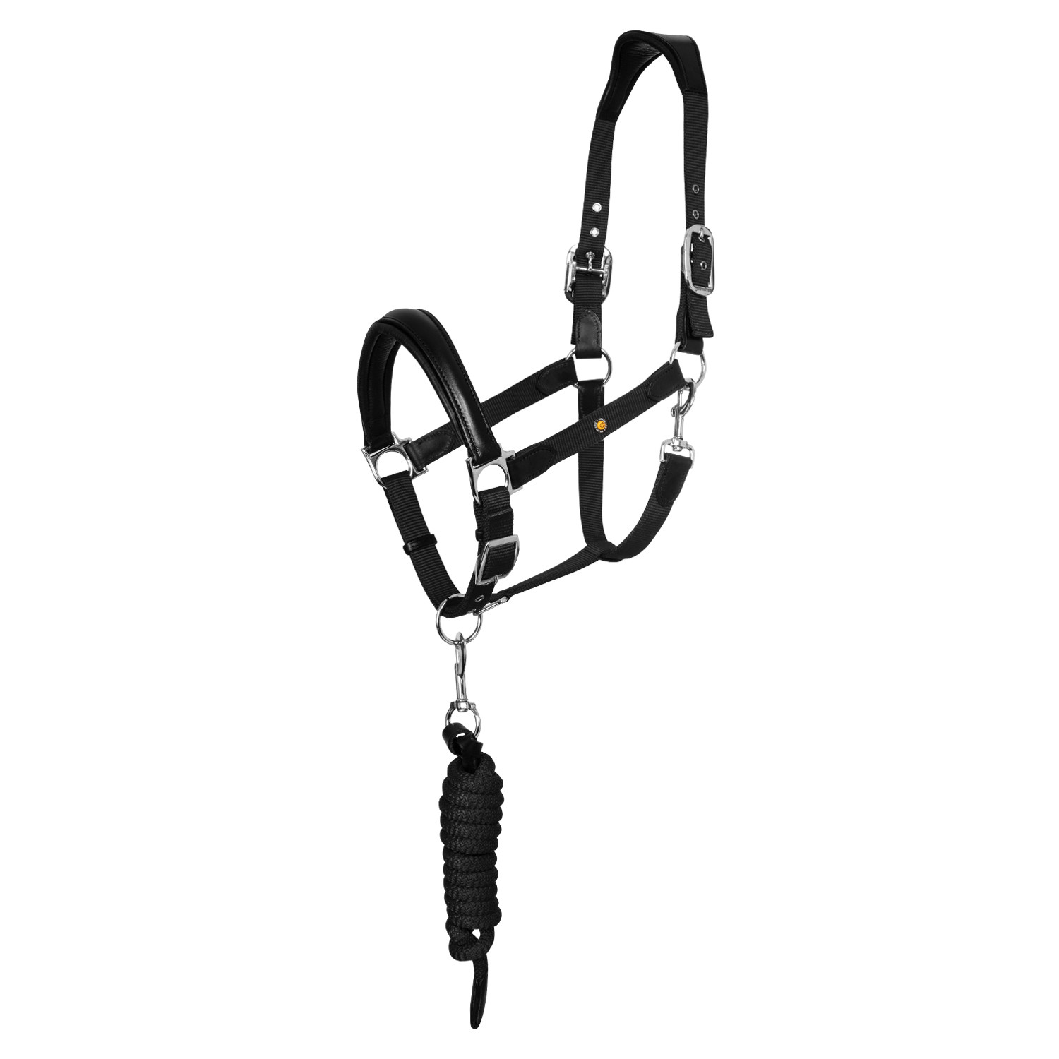 Ergonomisches Halfter mit Ledereinsätzen