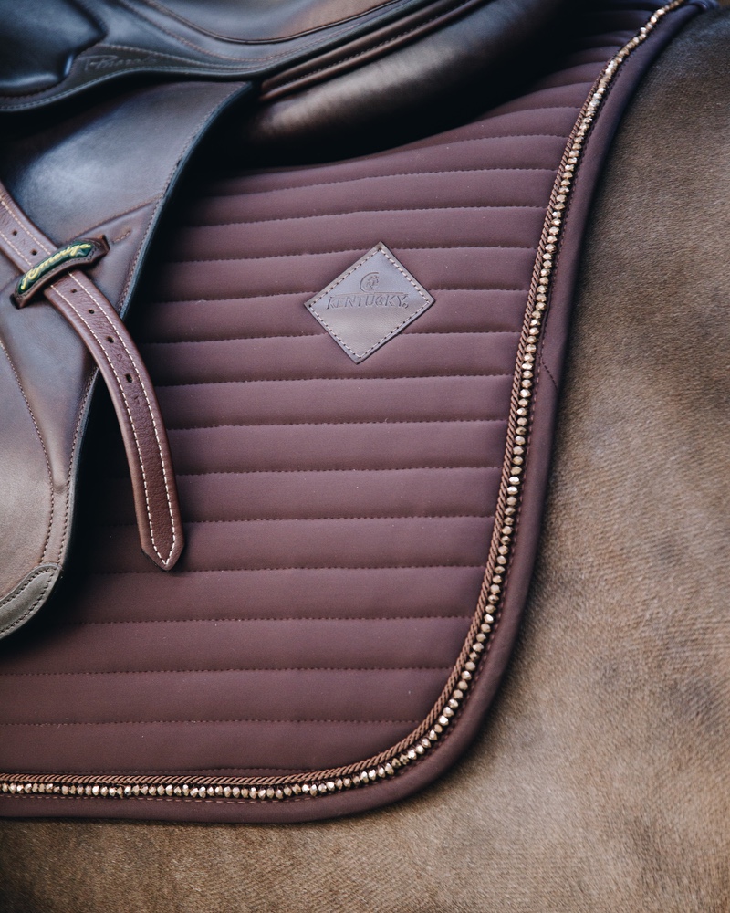 Dressage saddle pad Pearls