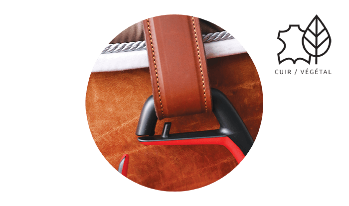 Stirrup leathers Leathers Classic Wide in black