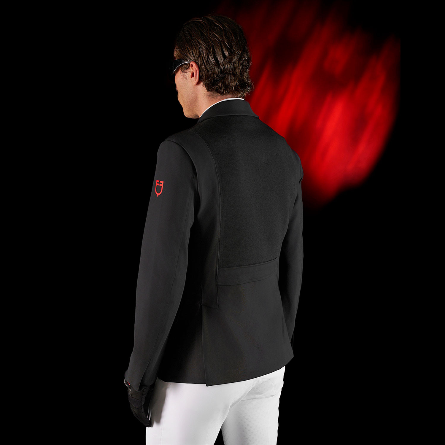 Ridertechnology Herren-Turnierjacke mit verschweißten Nähten