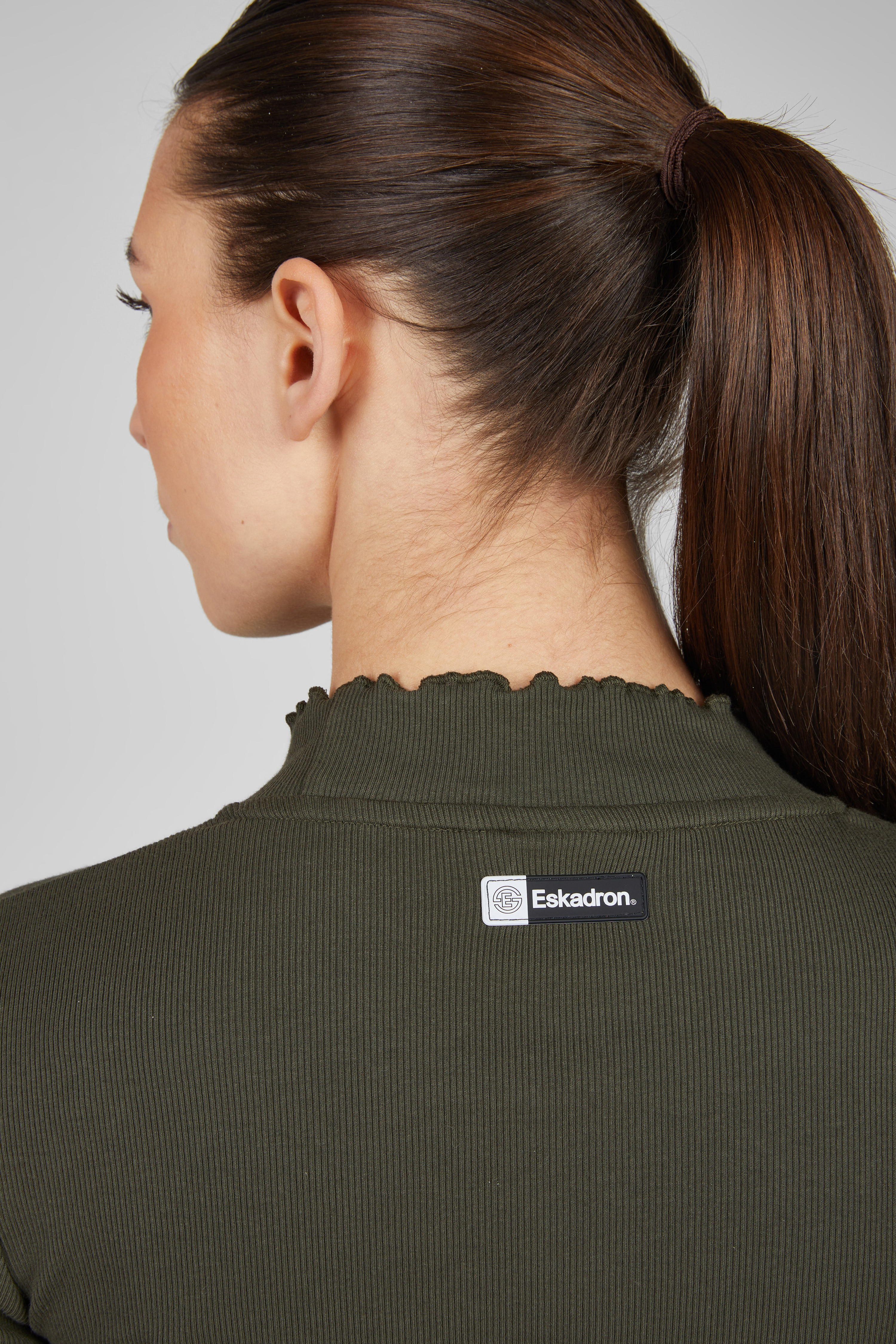 Rollkragenshirt Damen Rib Dynamic