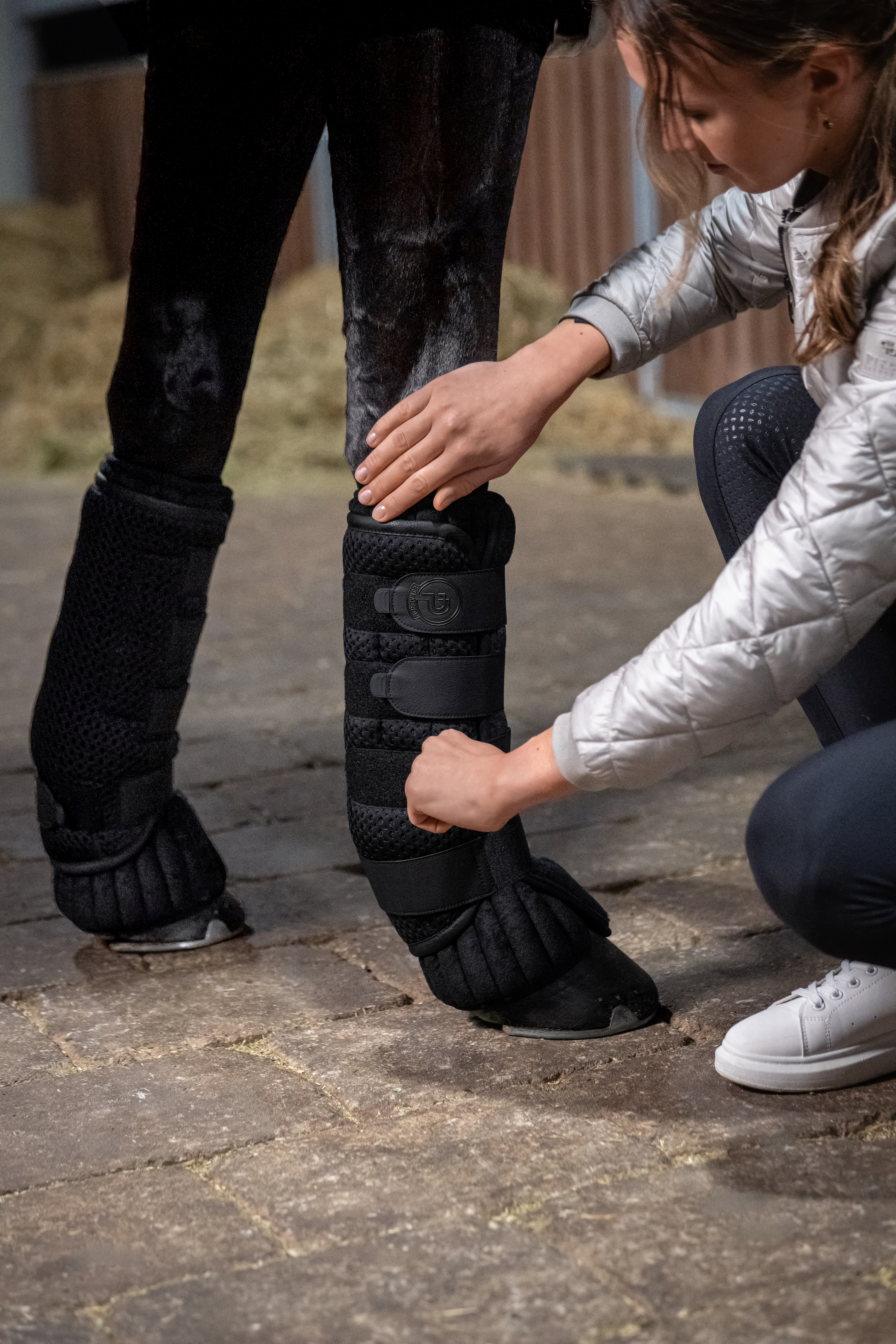 Transportgamaschen Platinum Mesh Air Tex in schwarz