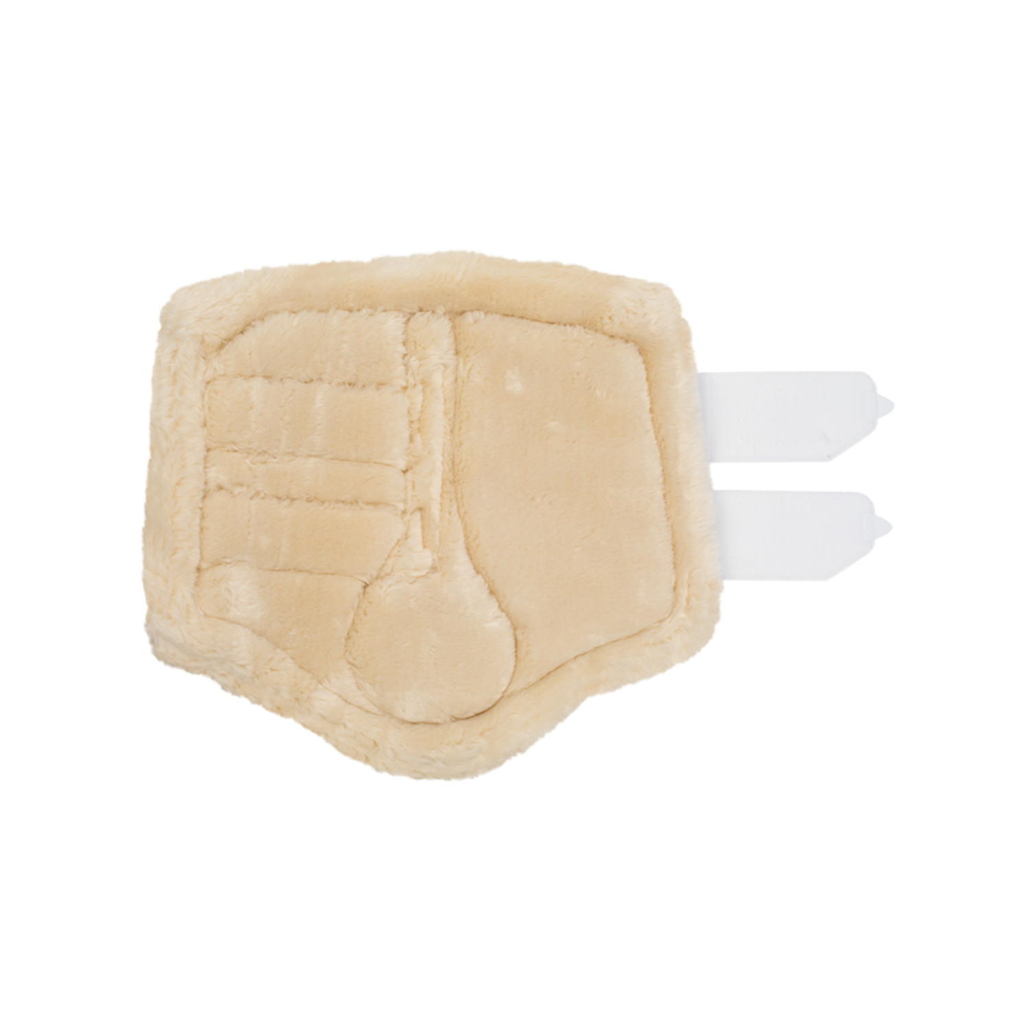 Vordergamaschen aus Kunstleder & Lammfellimitat