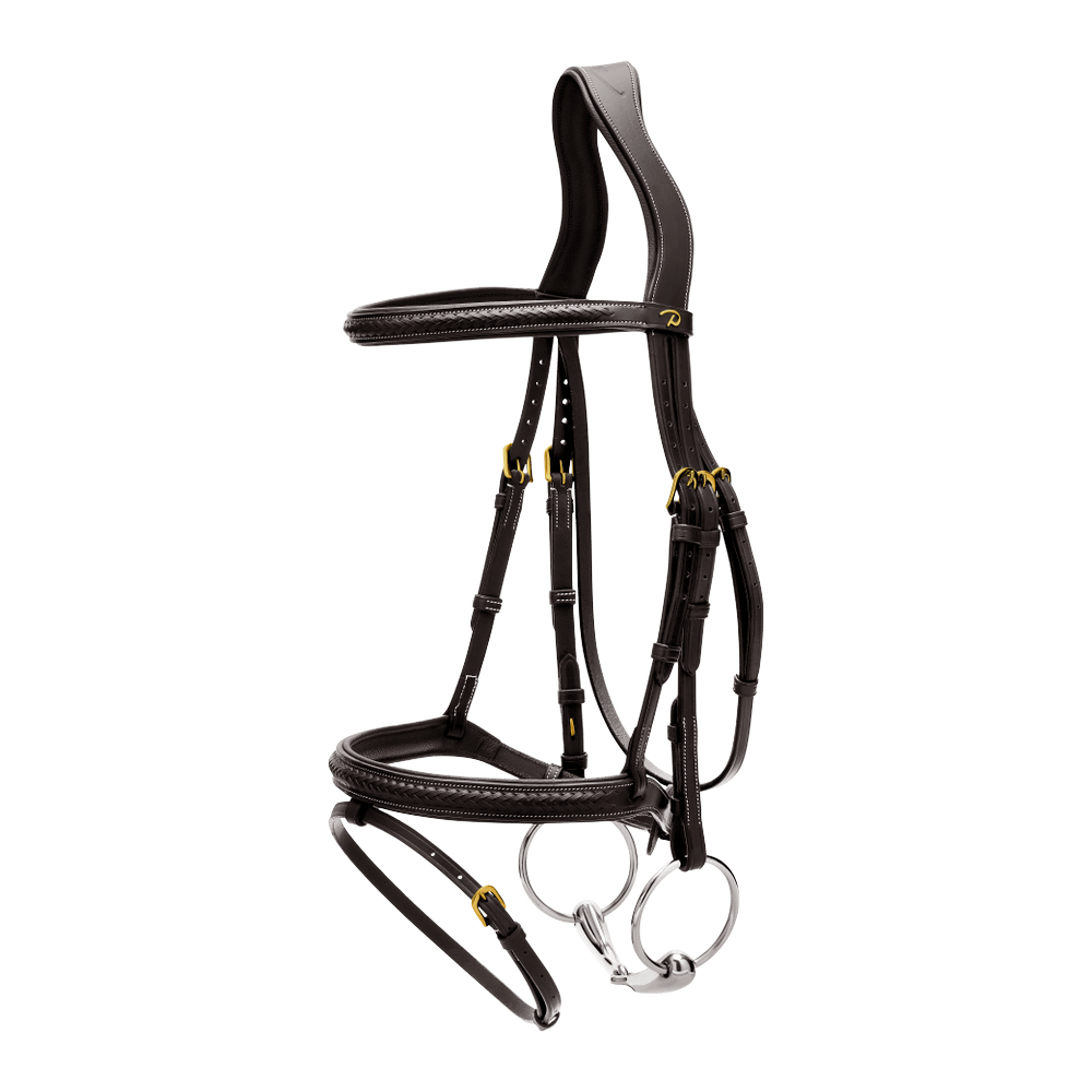 Geflochtene Trense mit kombiniertem Reithalfter DY | Dy'on