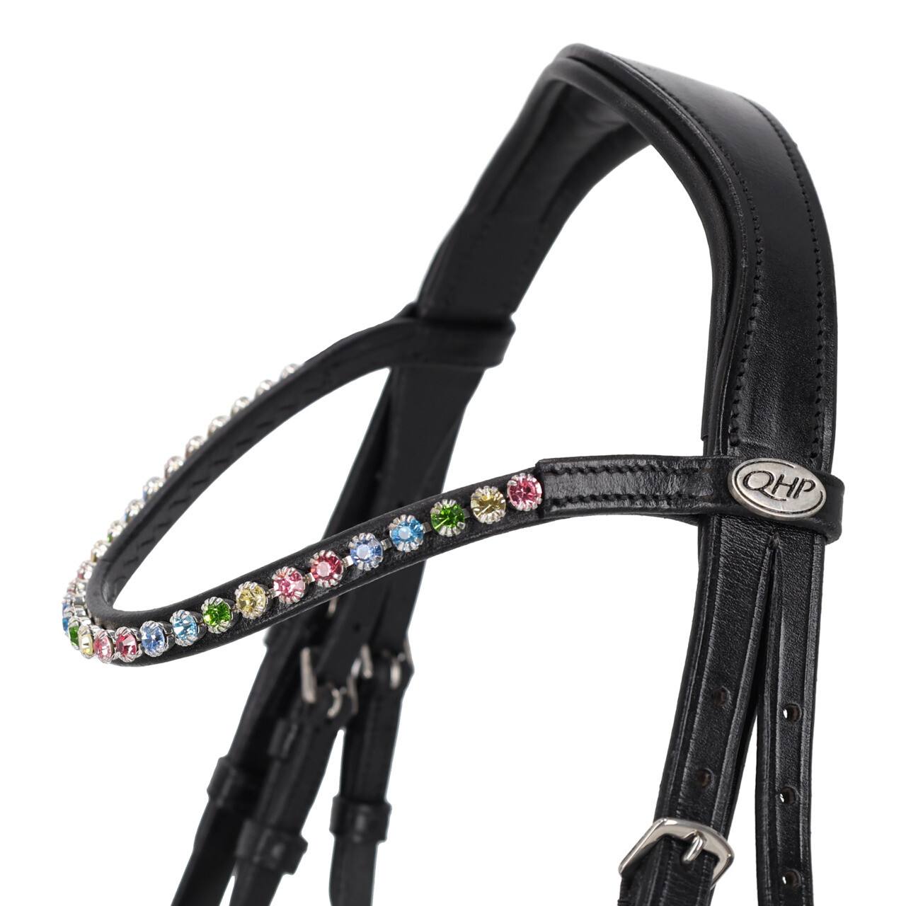Snaffle bridle Isalyn in black