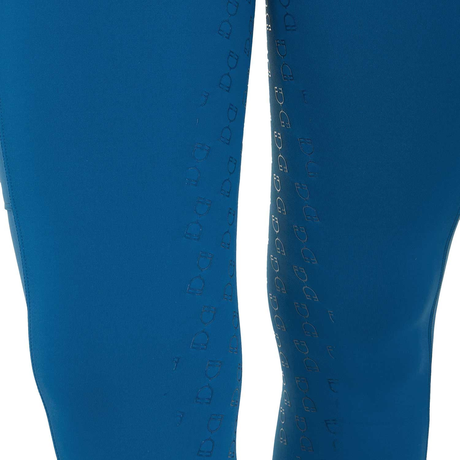 Damen-Leggings mit hohem Bund und Gürtelschlaufen