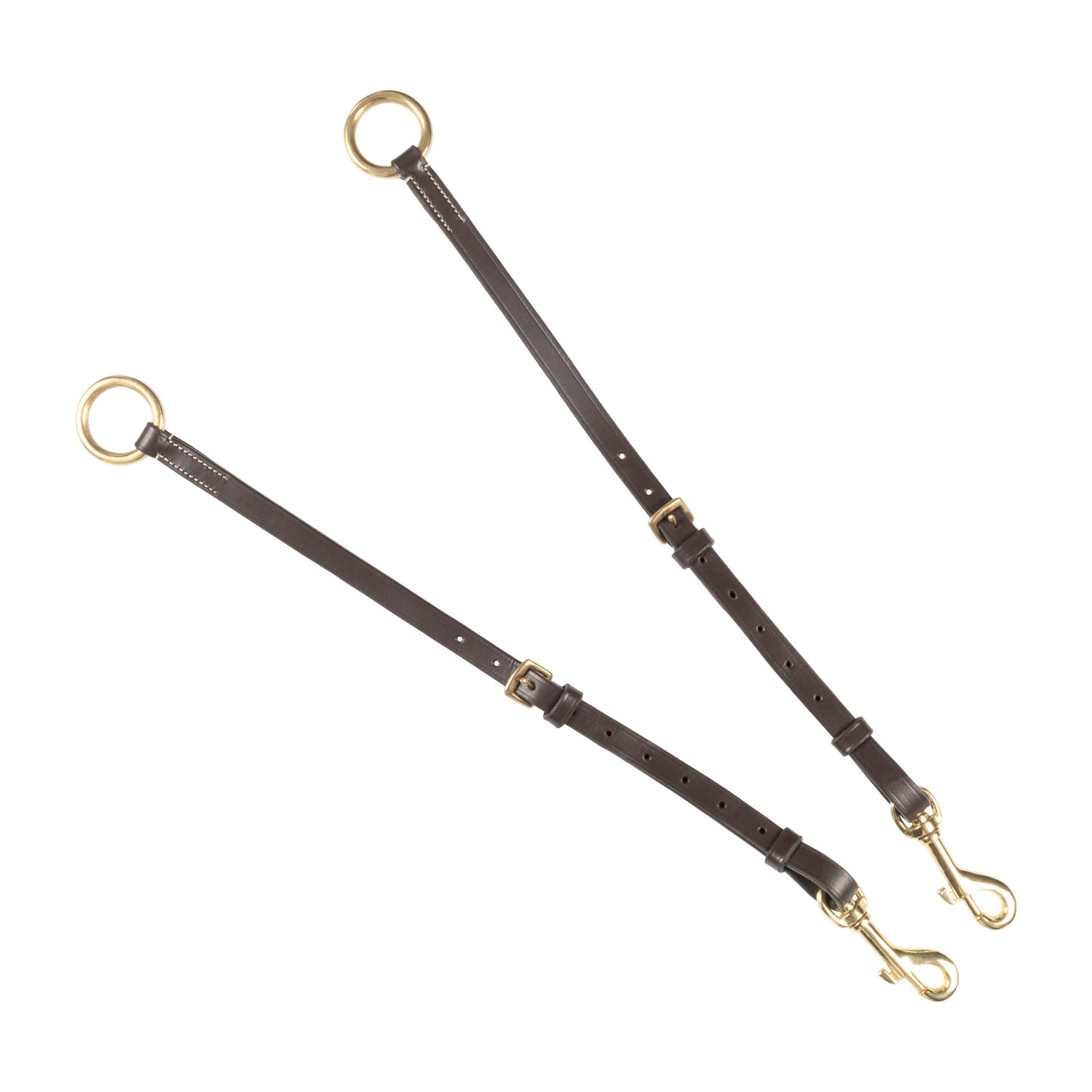 Vorderzeug mit Leder-Gabel und Stahlschnallen NEW