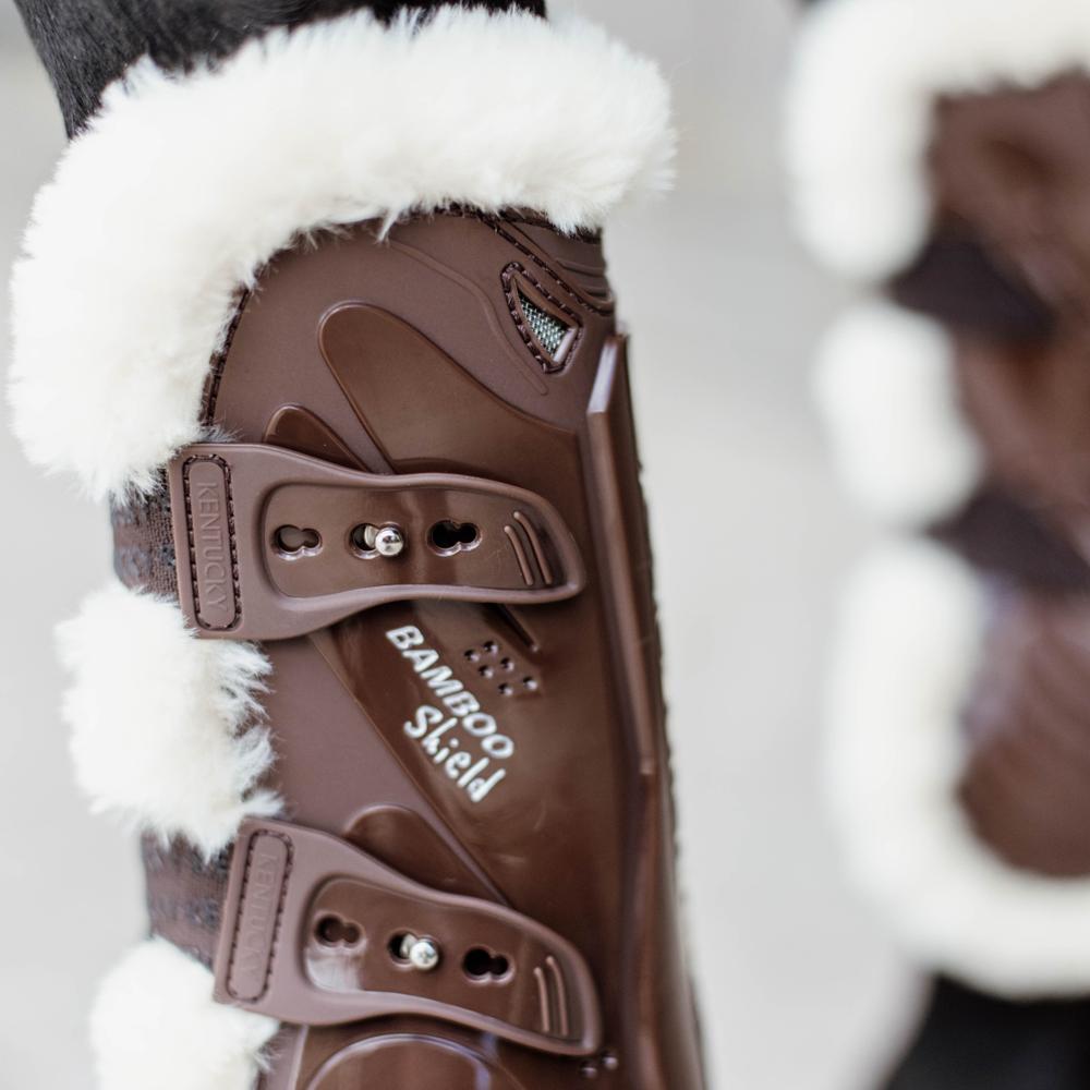 Jumping boots Bamboo Elastic Fur Vegan