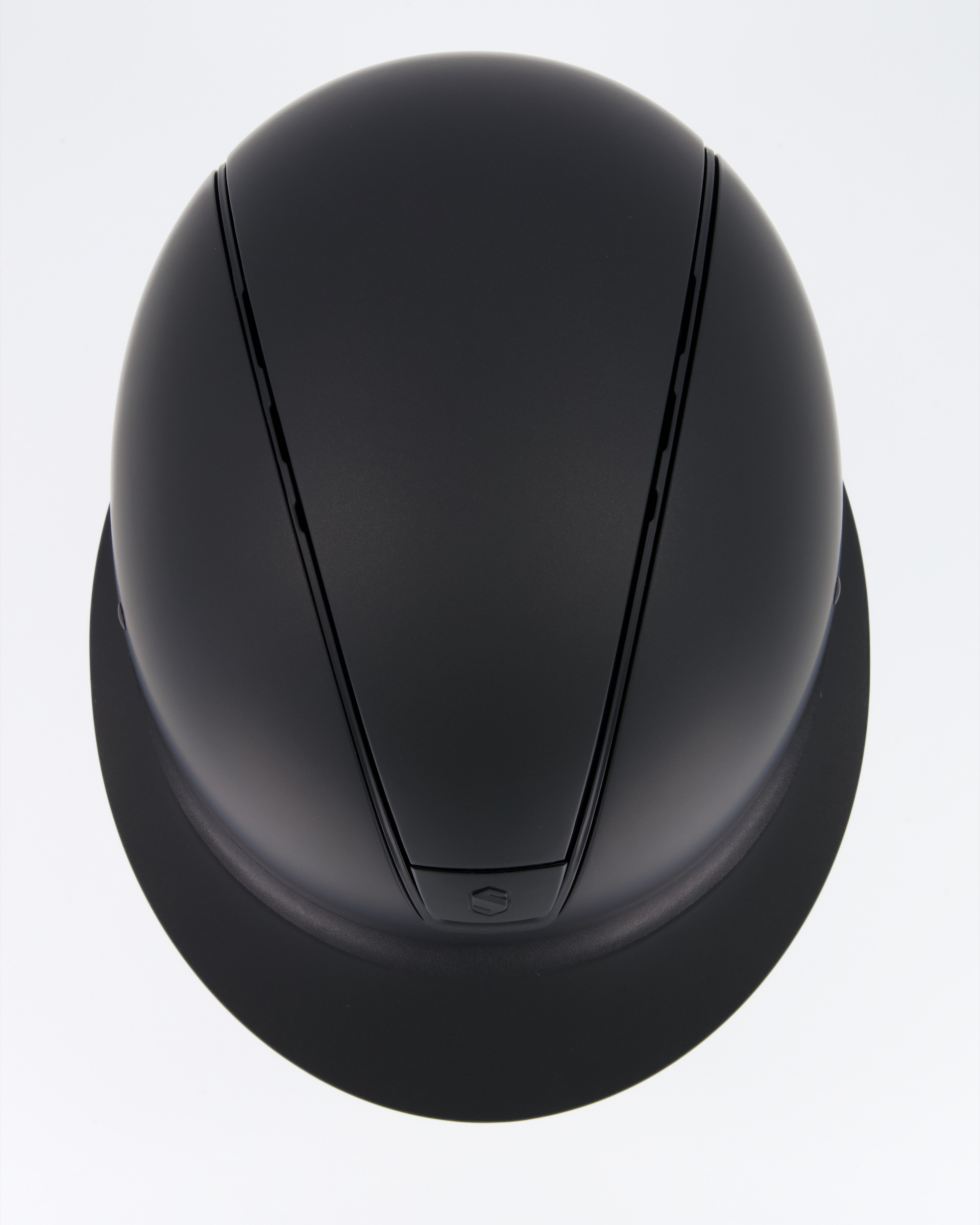 Reithelm Miss Shield Shadowmatt Black, Top u. Frontal Band Shadowmatt Black, Trim Matt Black, Blason Matt Black