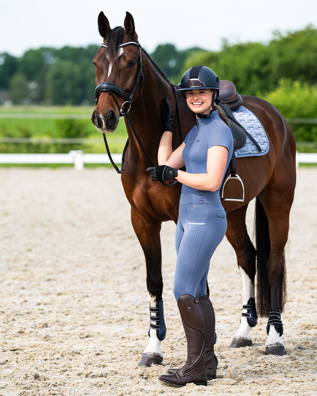 Reitlegging Aubree Halbbesatz