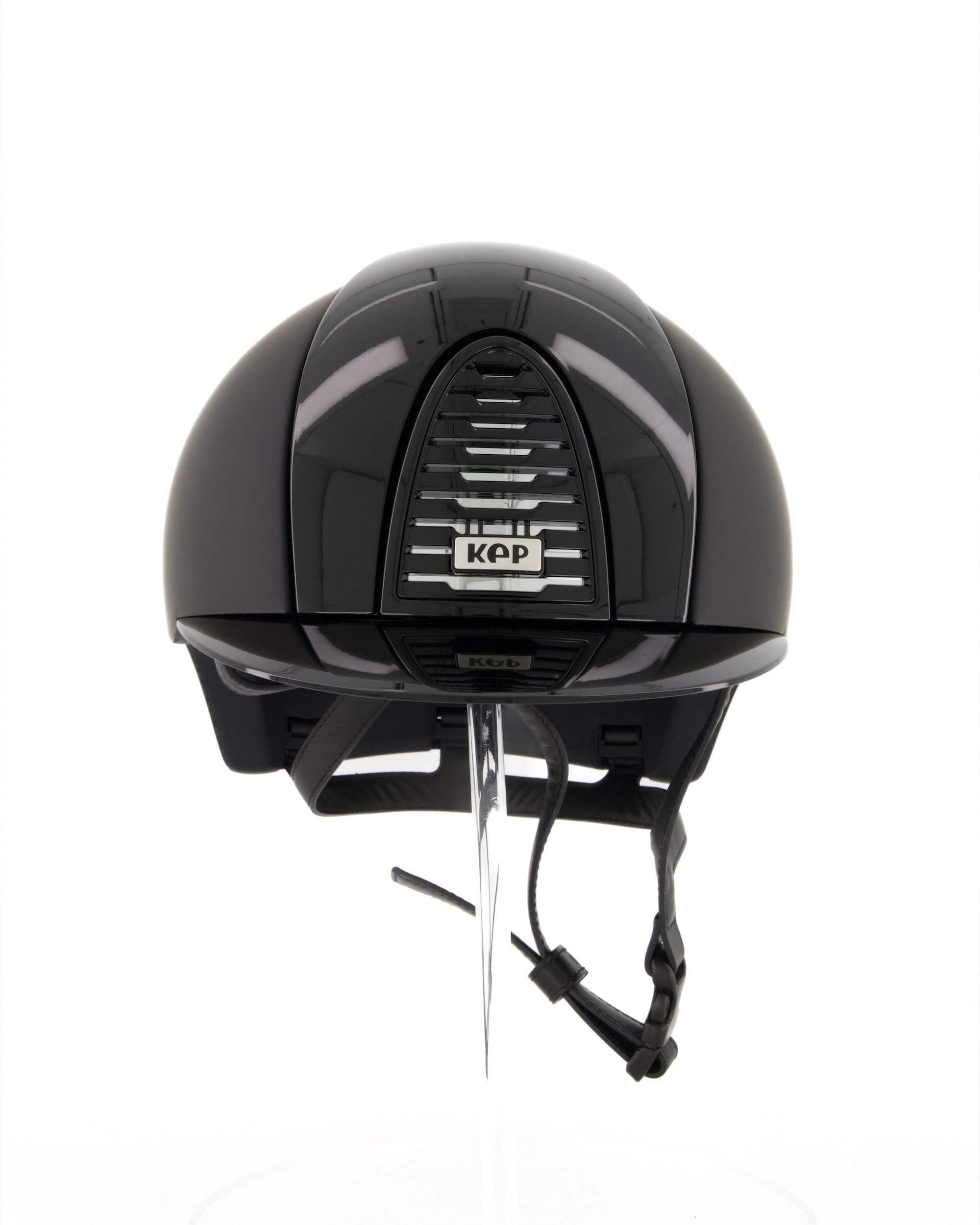 Reithelm Cromo 2.0 Textile Polo mit Polish Front u. Rear matt in schwarz