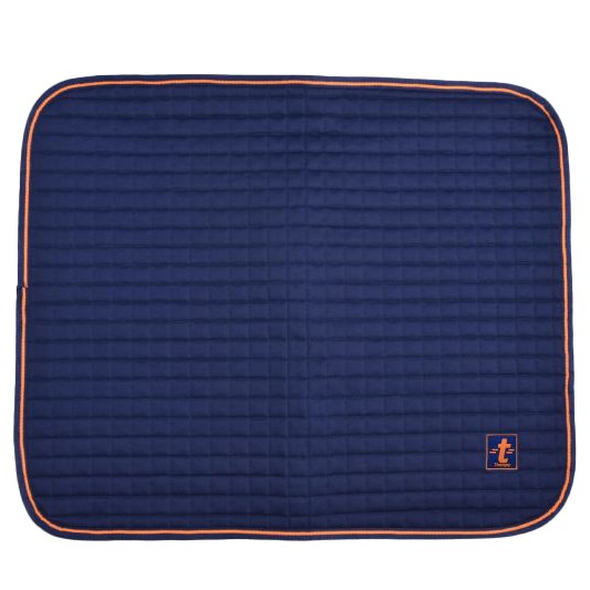 Hundedecke Therapy in Navy/Orange