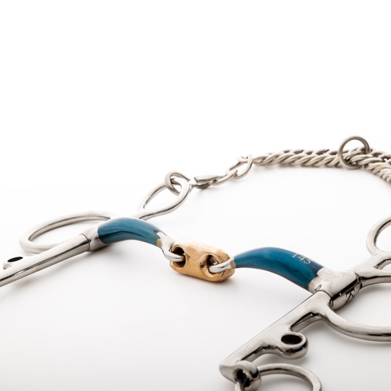 Pelham"Ergonomic" 14mm - doppelt gebrochen-lang
