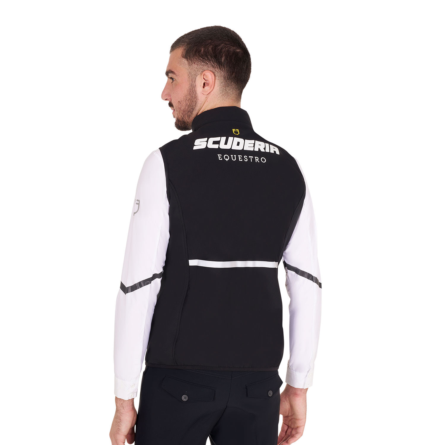 Ärmellose Jacke Slim Fit aus technischem Material