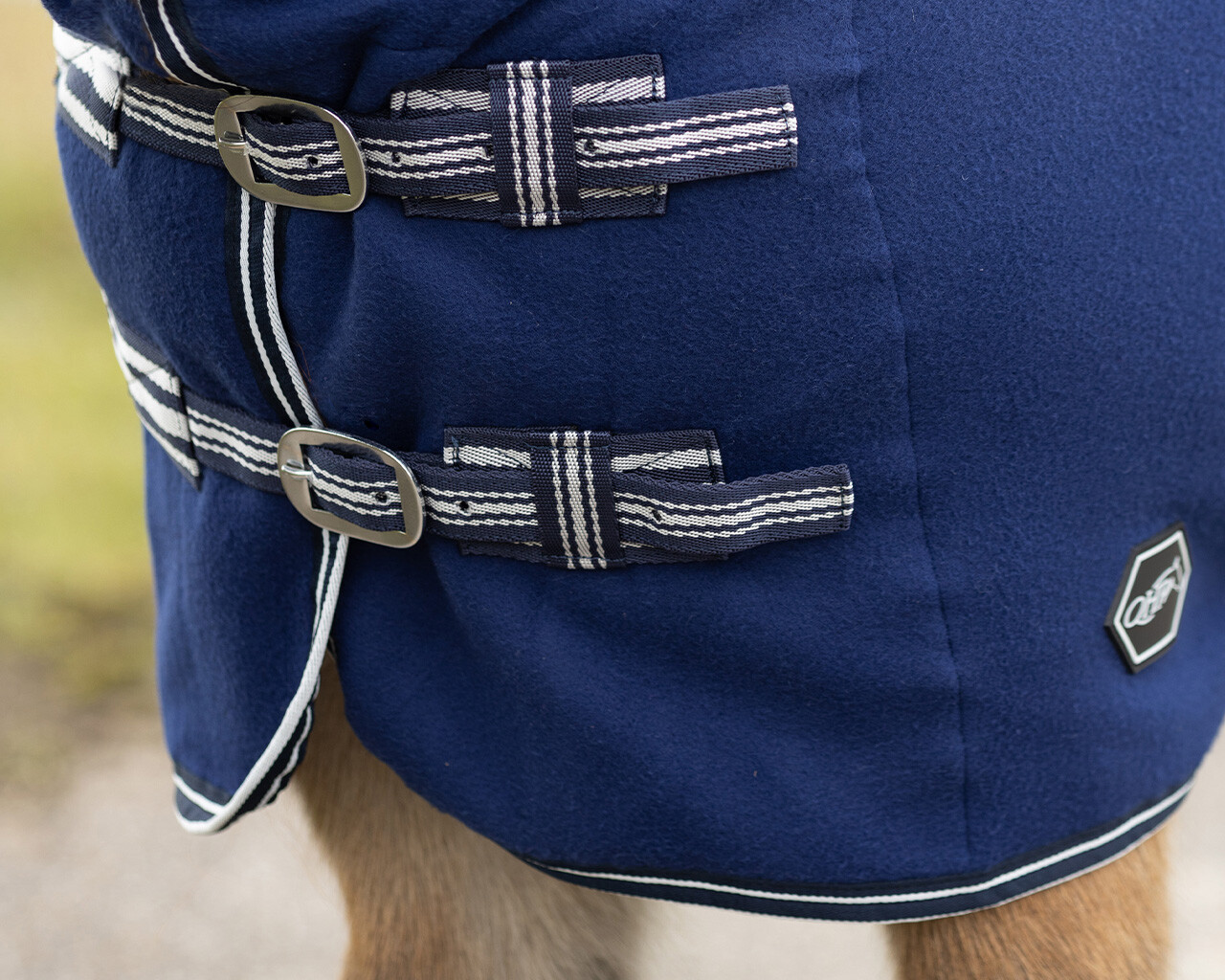 Abschwitzdecke Shetty mit Hals