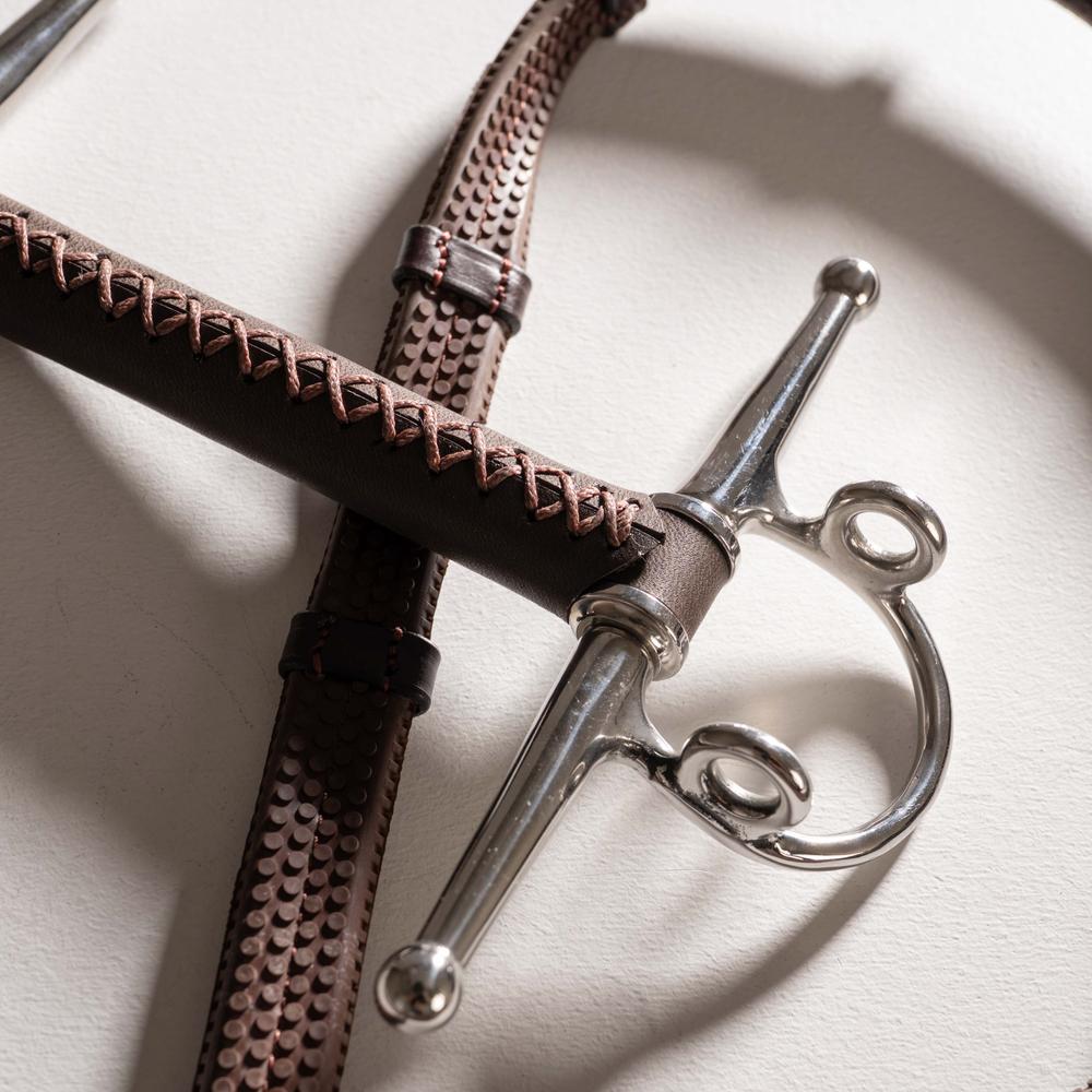 Leder-Gagtrense mit Knebeln