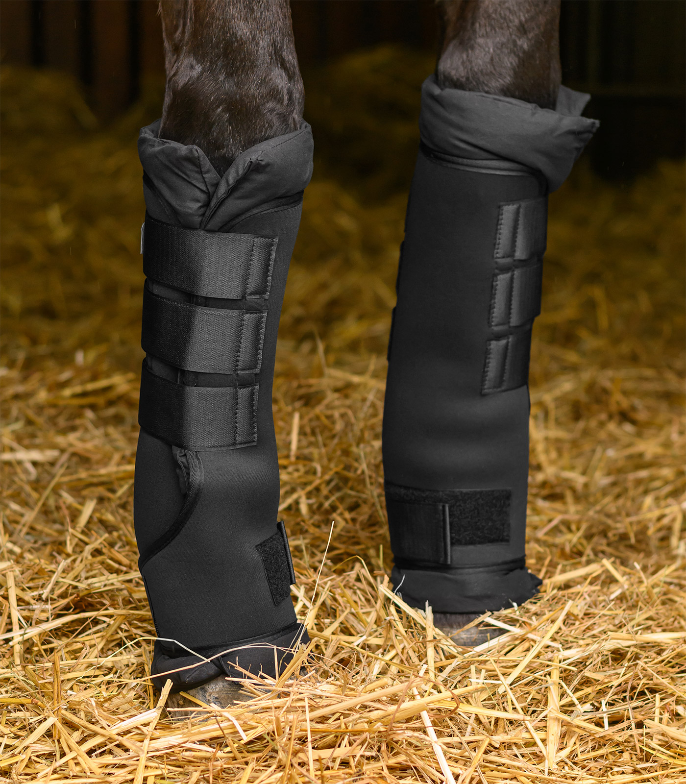 Bandaging pad for stable gaiters