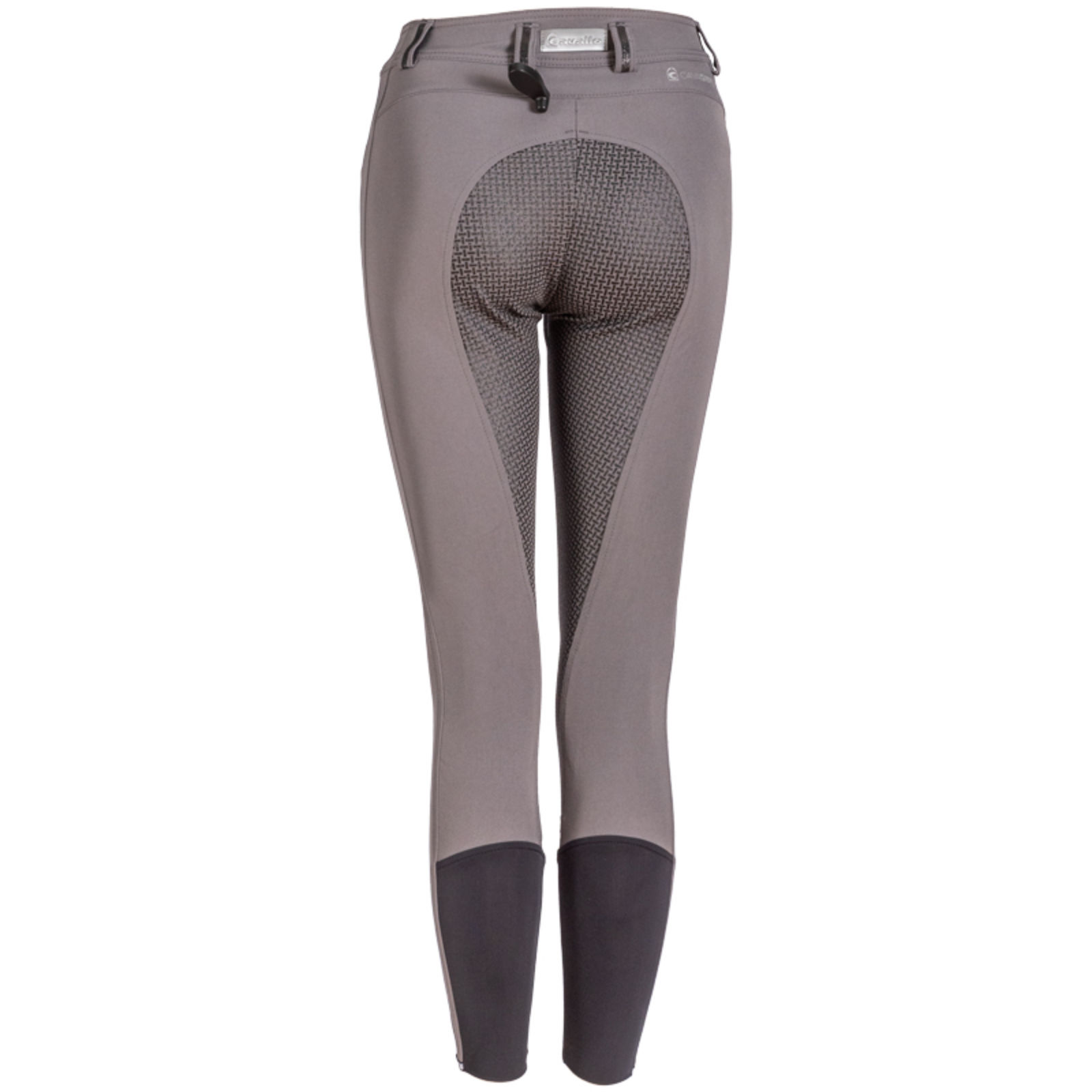Riding breeches ladies CAVALCiora with full grip in grey/black