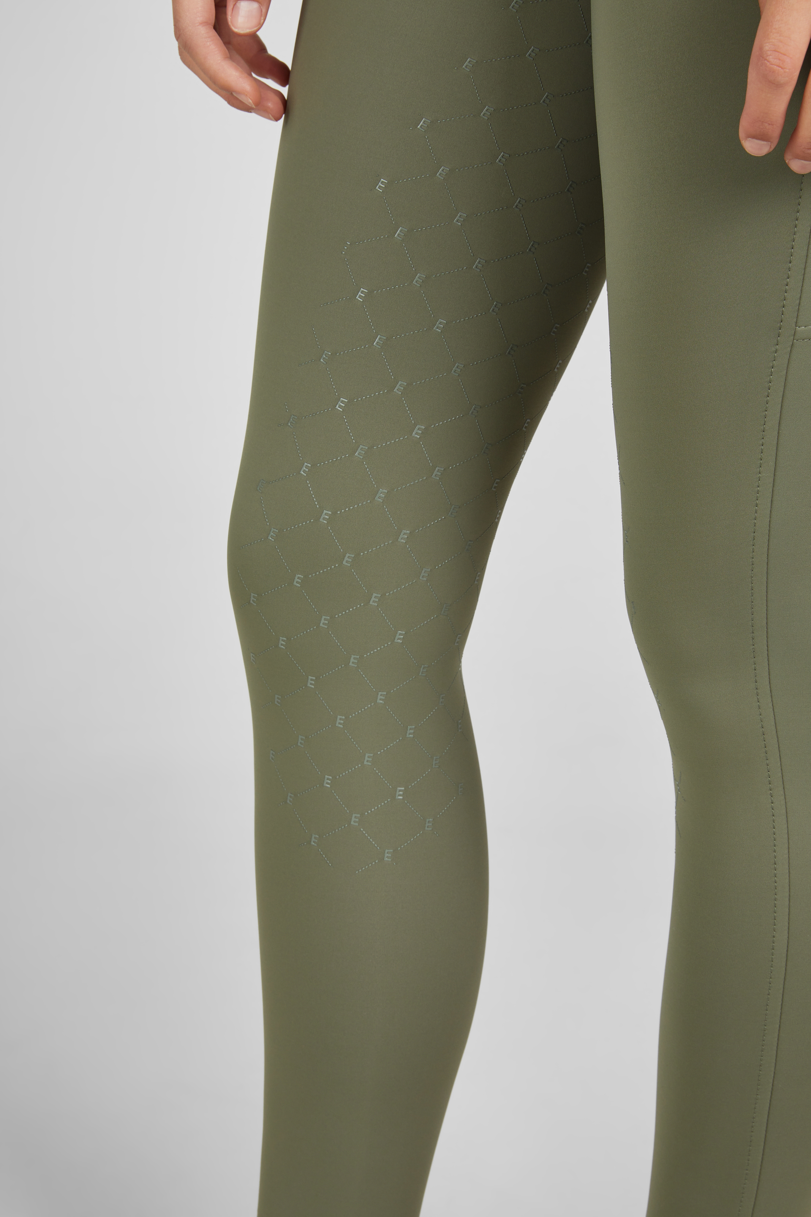 Reitleggins Damen Classic Sports Vollgrip