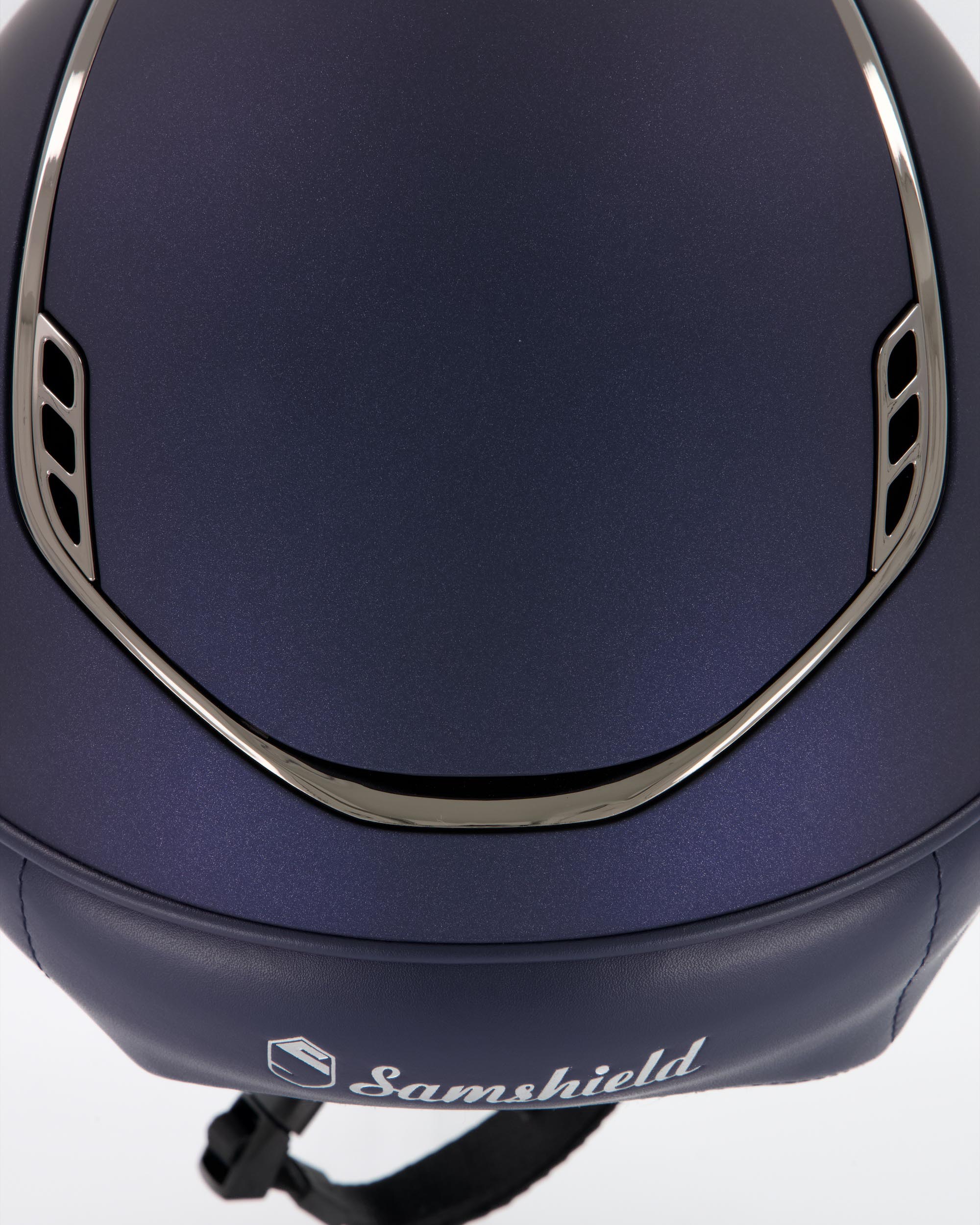 Riding helmet 2.0 Miss Shield Shadowmatt Standard in blue